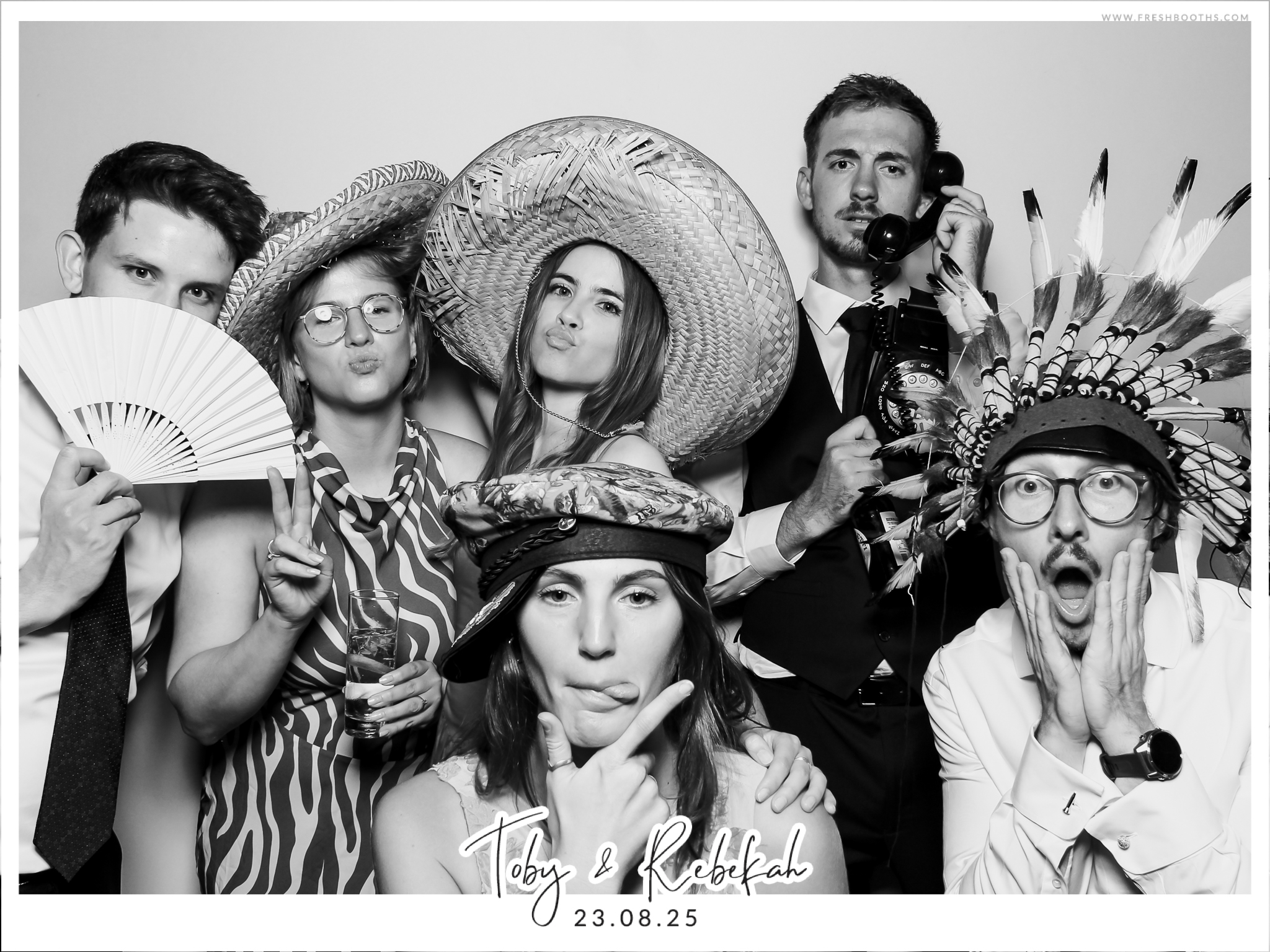Toby & Rebekah Wedding  | View more photos from the event at gallery.freshbooths.com/u/FreshBooths/Toby-Rebekah-Wedding-0