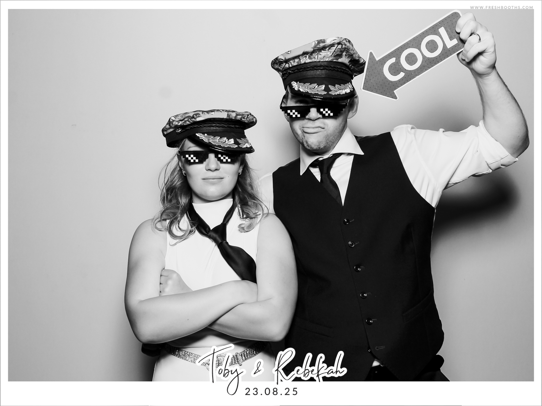Toby & Rebekah Wedding  | View more photos from the event at gallery.freshbooths.com/u/FreshBooths/Toby-Rebekah-Wedding-0