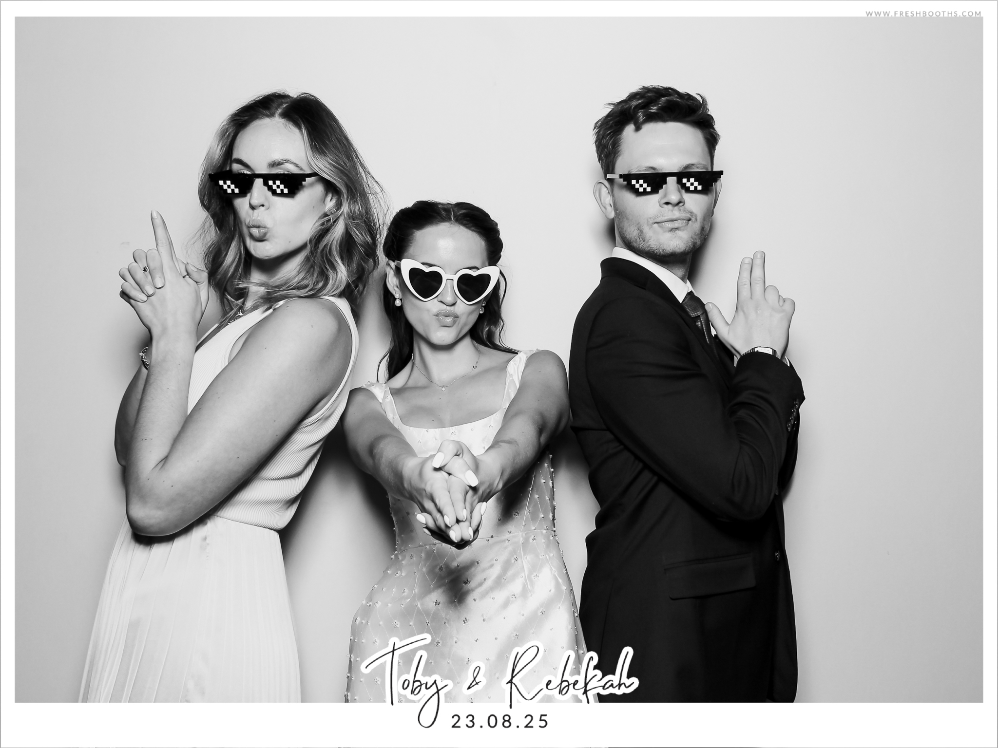 Toby & Rebekah Wedding  | View more photos from the event at gallery.freshbooths.com/u/FreshBooths/Toby-Rebekah-Wedding-0