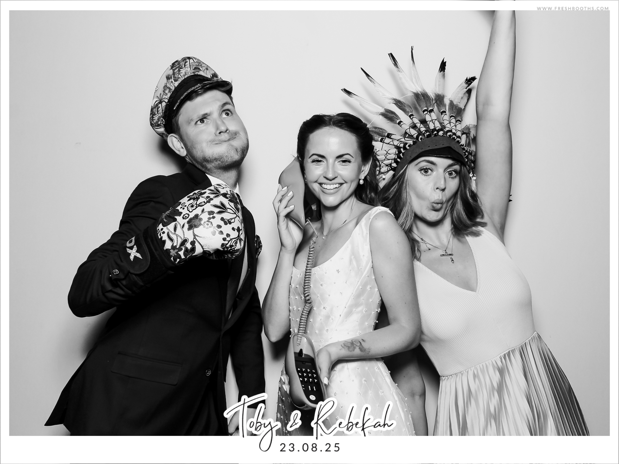 Toby & Rebekah Wedding  | View more photos from the event at gallery.freshbooths.com/u/FreshBooths/Toby-Rebekah-Wedding-0