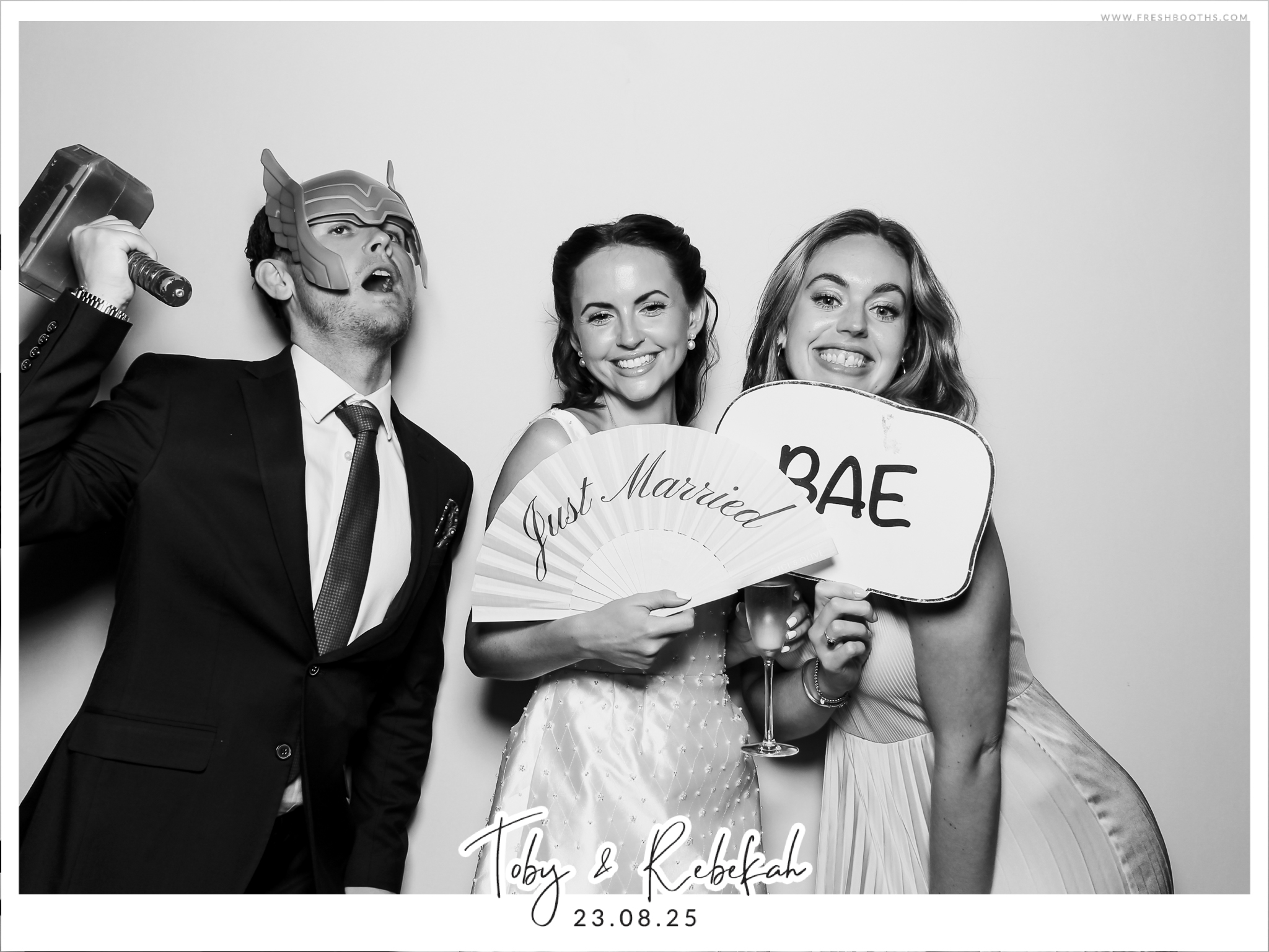 Toby & Rebekah Wedding  | View more photos from the event at gallery.freshbooths.com/u/FreshBooths/Toby-Rebekah-Wedding-0