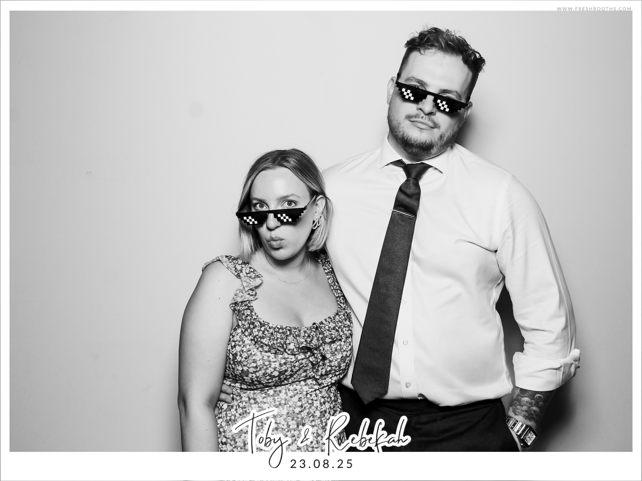 Toby & Rebekah Wedding  | View more photos from the event at gallery.freshbooths.com/u/FreshBooths/Toby-Rebekah-Wedding-0
