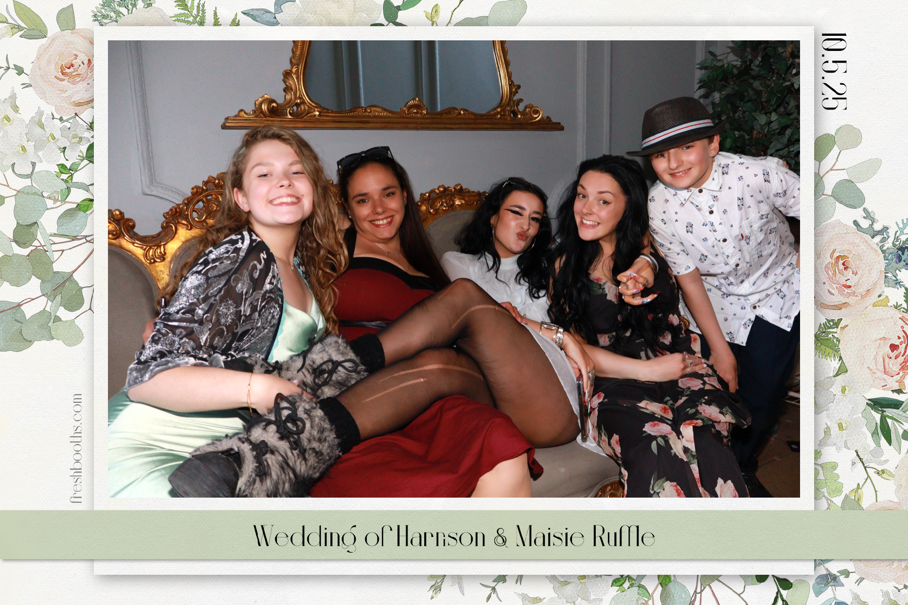Wedding of Harrison and Maisie | View more photos from the event at gallery.freshbooths.com/u/FreshBooths/Wedding-of-Harrison-and-Maisie
