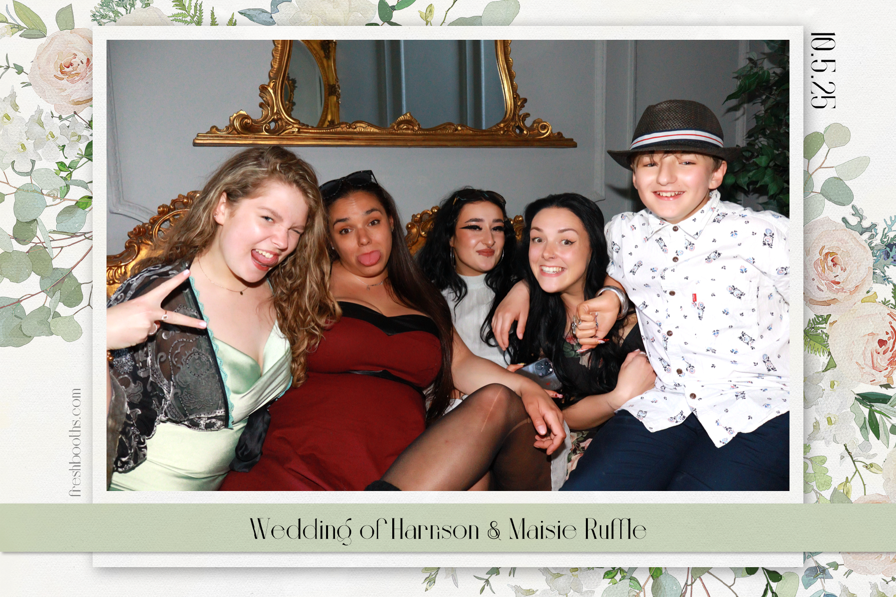 Wedding of Harrison and Maisie | View more photos from the event at gallery.freshbooths.com/u/FreshBooths/Wedding-of-Harrison-and-Maisie