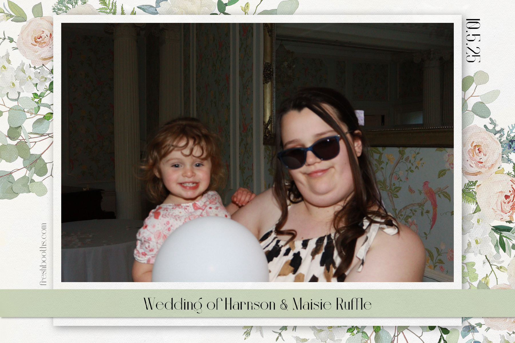 Wedding of Harrison and Maisie | View more photos from the event at gallery.freshbooths.com/u/FreshBooths/Wedding-of-Harrison-and-Maisie