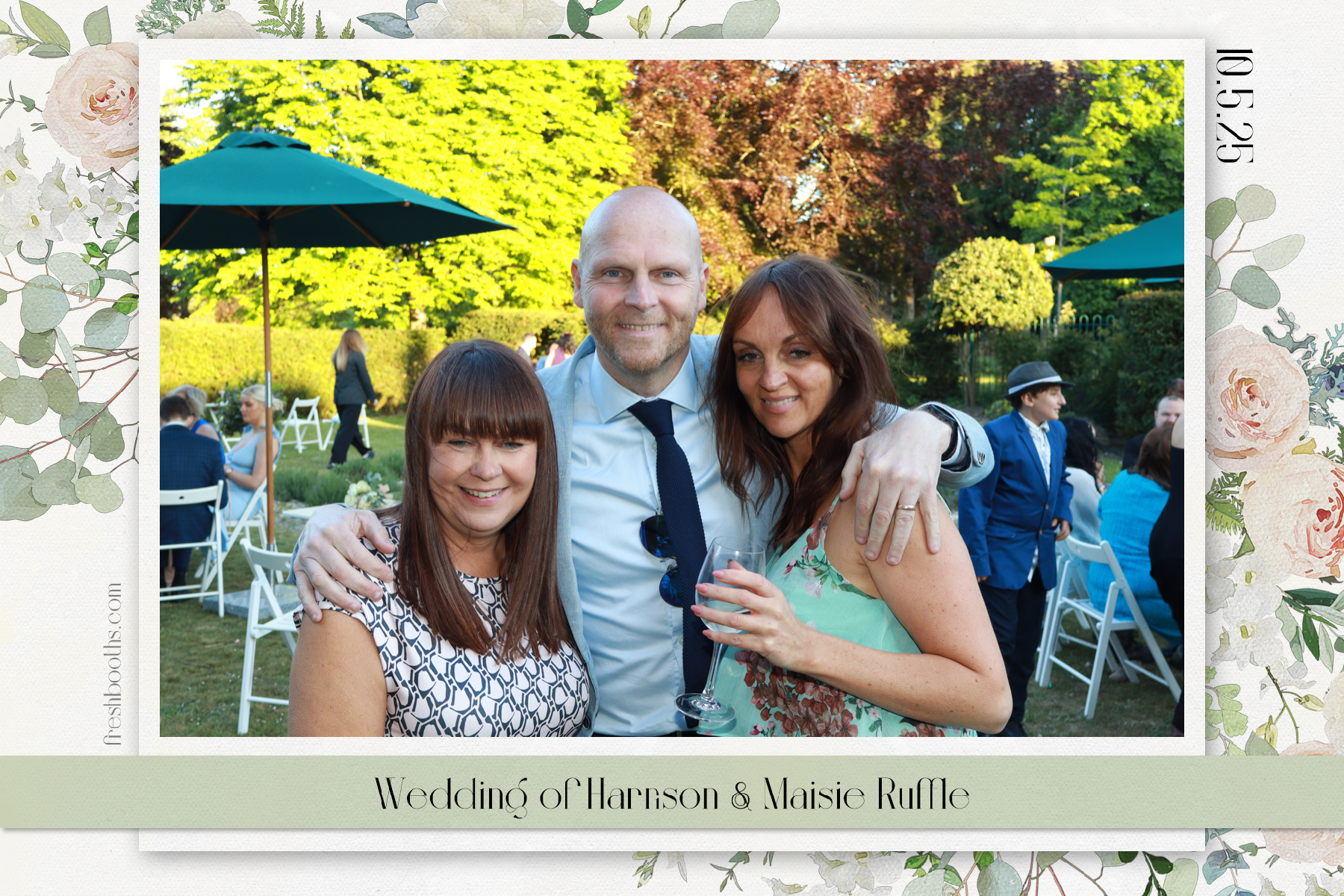 Wedding of Harrison and Maisie | View more photos from the event at gallery.freshbooths.com/u/FreshBooths/Wedding-of-Harrison-and-Maisie