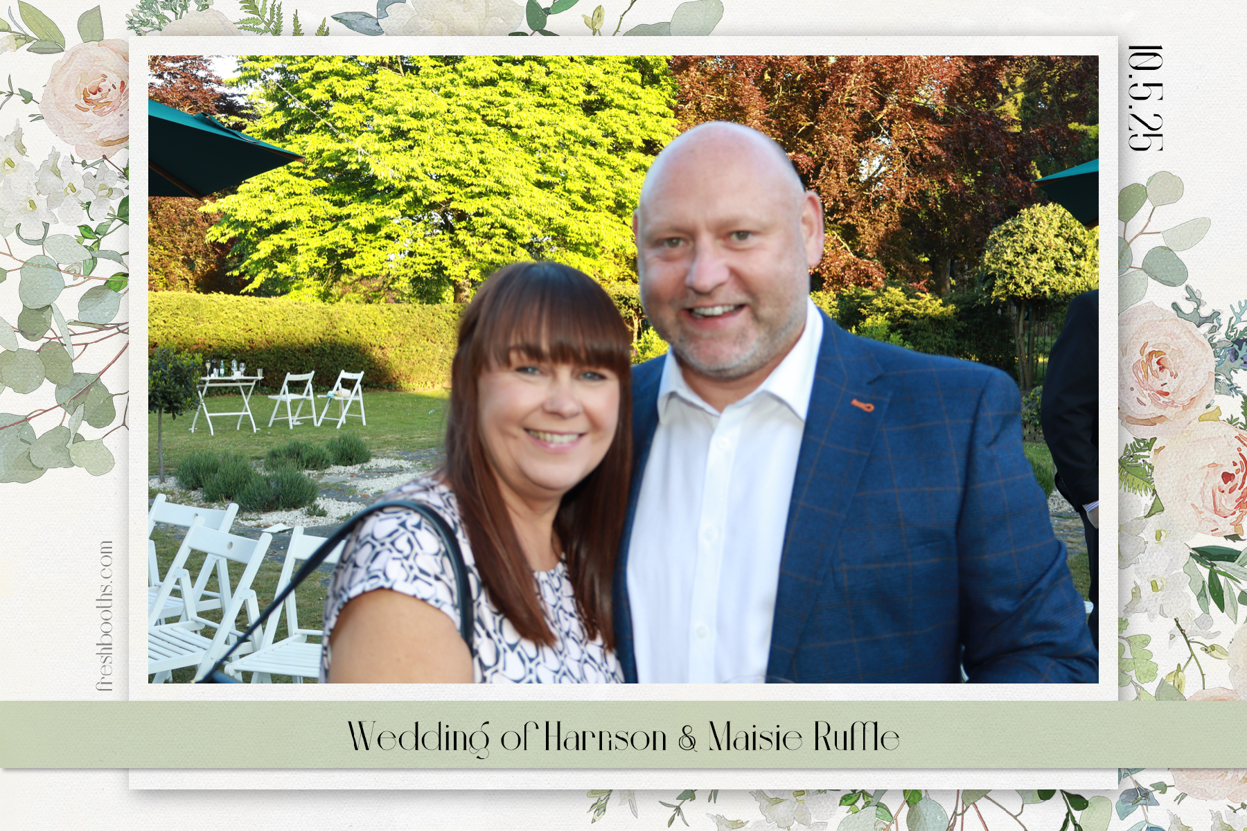 Wedding of Harrison and Maisie | View more photos from the event at gallery.freshbooths.com/u/FreshBooths/Wedding-of-Harrison-and-Maisie