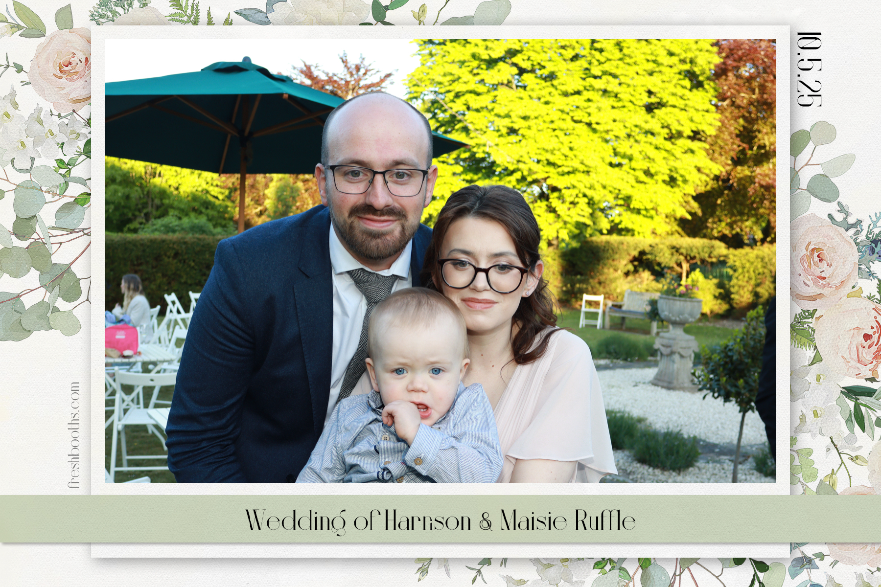Wedding of Harrison and Maisie | View more photos from the event at gallery.freshbooths.com/u/FreshBooths/Wedding-of-Harrison-and-Maisie