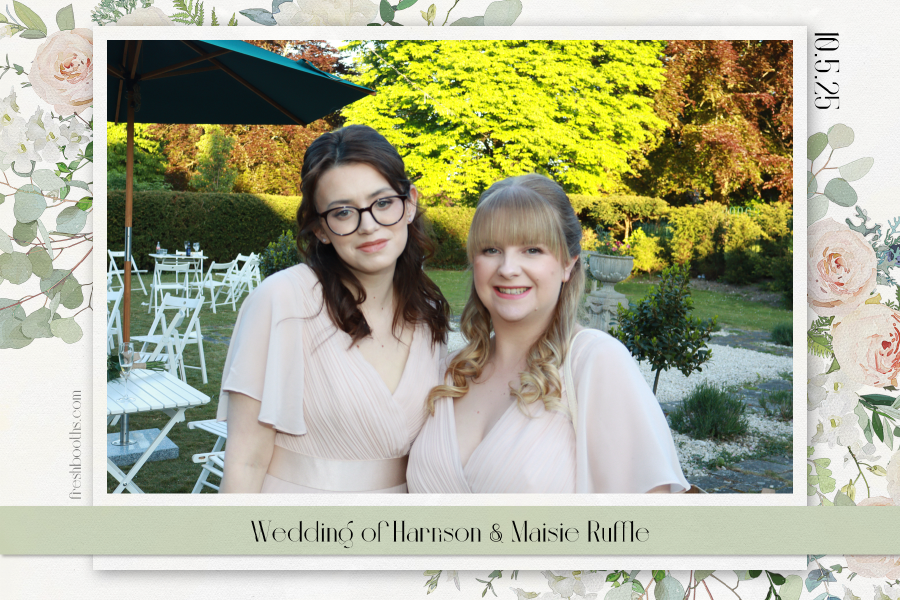 Wedding of Harrison and Maisie | View more photos from the event at gallery.freshbooths.com/u/FreshBooths/Wedding-of-Harrison-and-Maisie