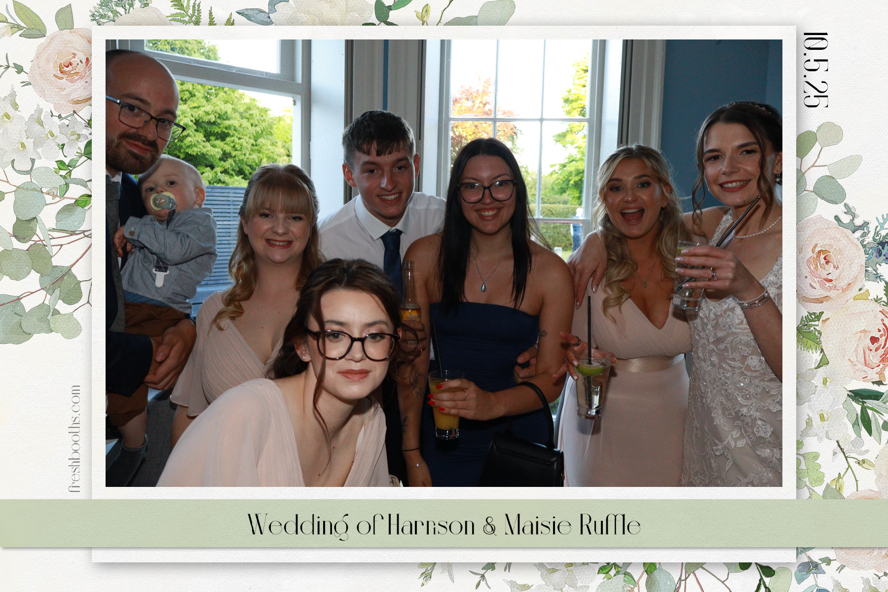Wedding of Harrison and Maisie | View more photos from the event at gallery.freshbooths.com/u/FreshBooths/Wedding-of-Harrison-and-Maisie