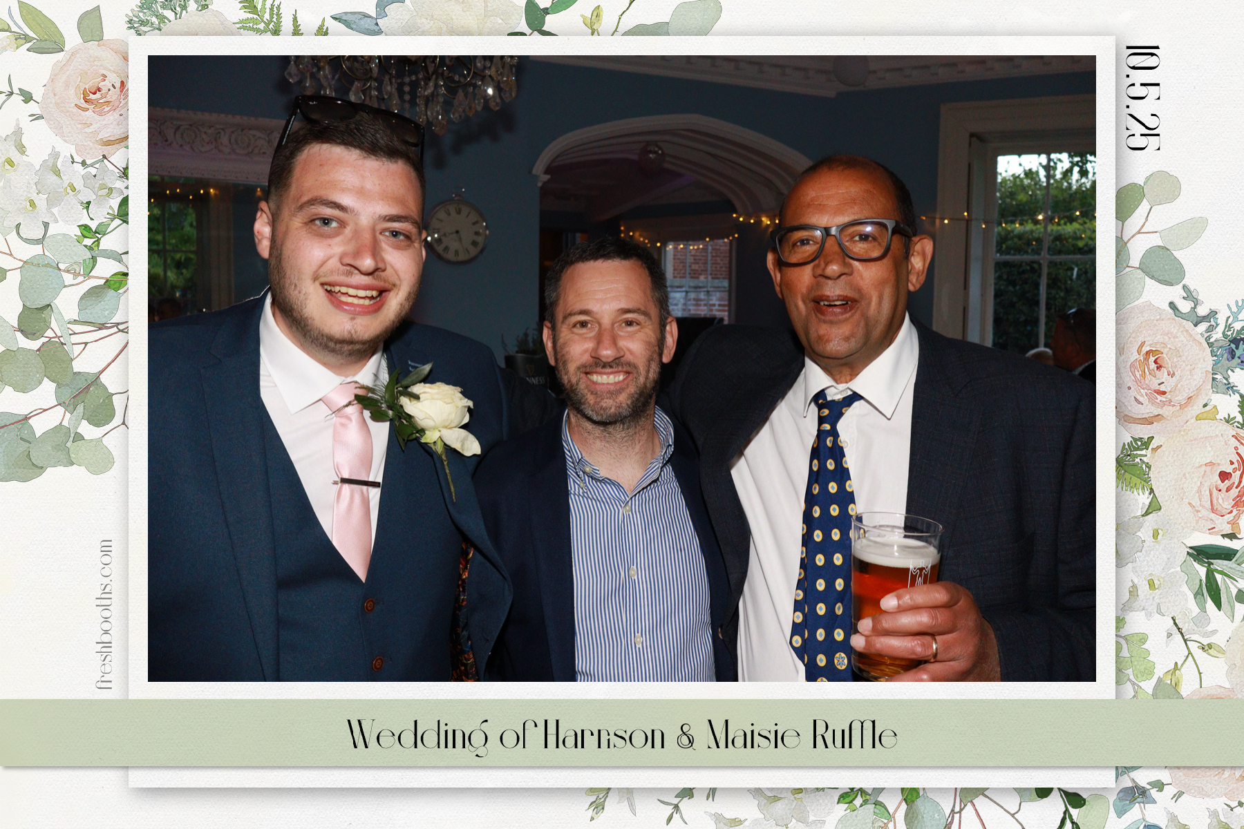 Wedding of Harrison and Maisie | View more photos from the event at gallery.freshbooths.com/u/FreshBooths/Wedding-of-Harrison-and-Maisie