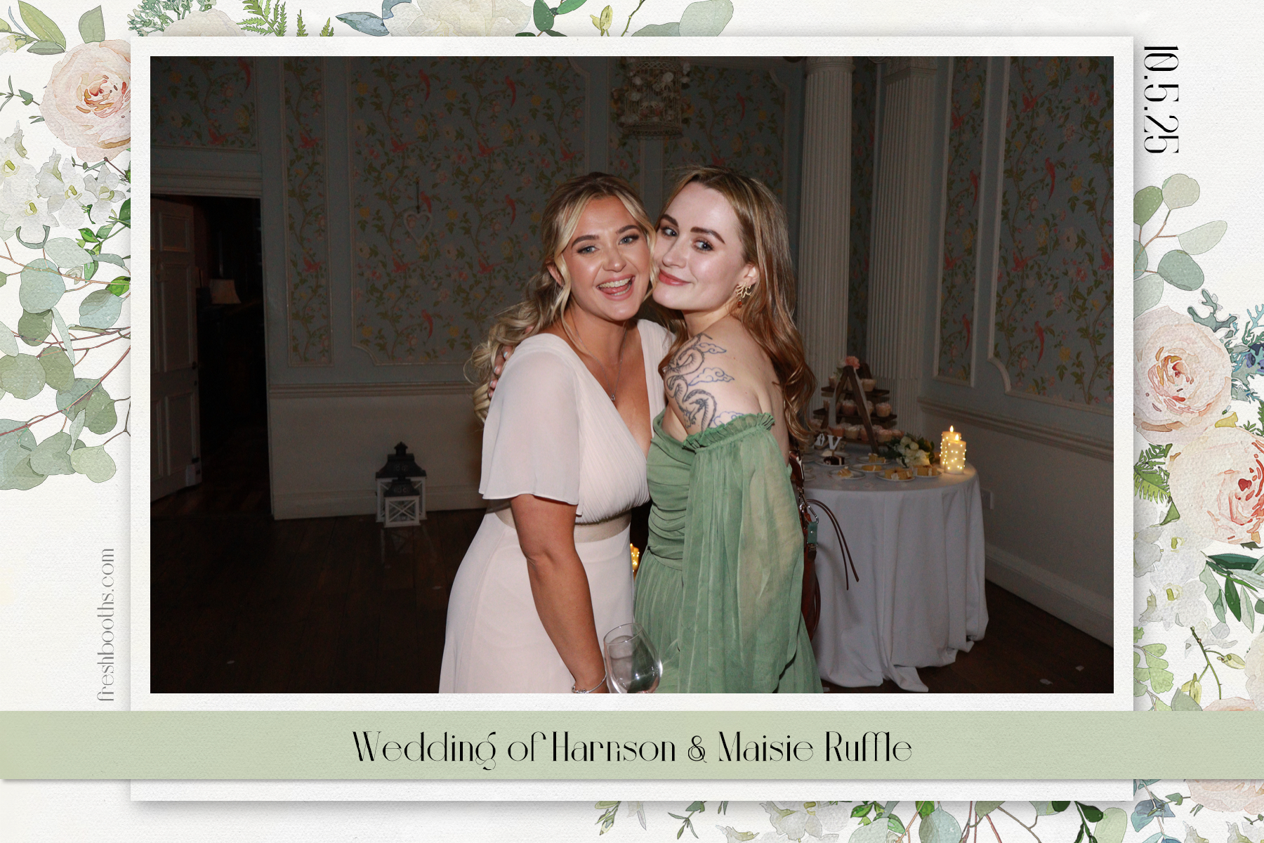 Wedding of Harrison and Maisie | View more photos from the event at gallery.freshbooths.com/u/FreshBooths/Wedding-of-Harrison-and-Maisie