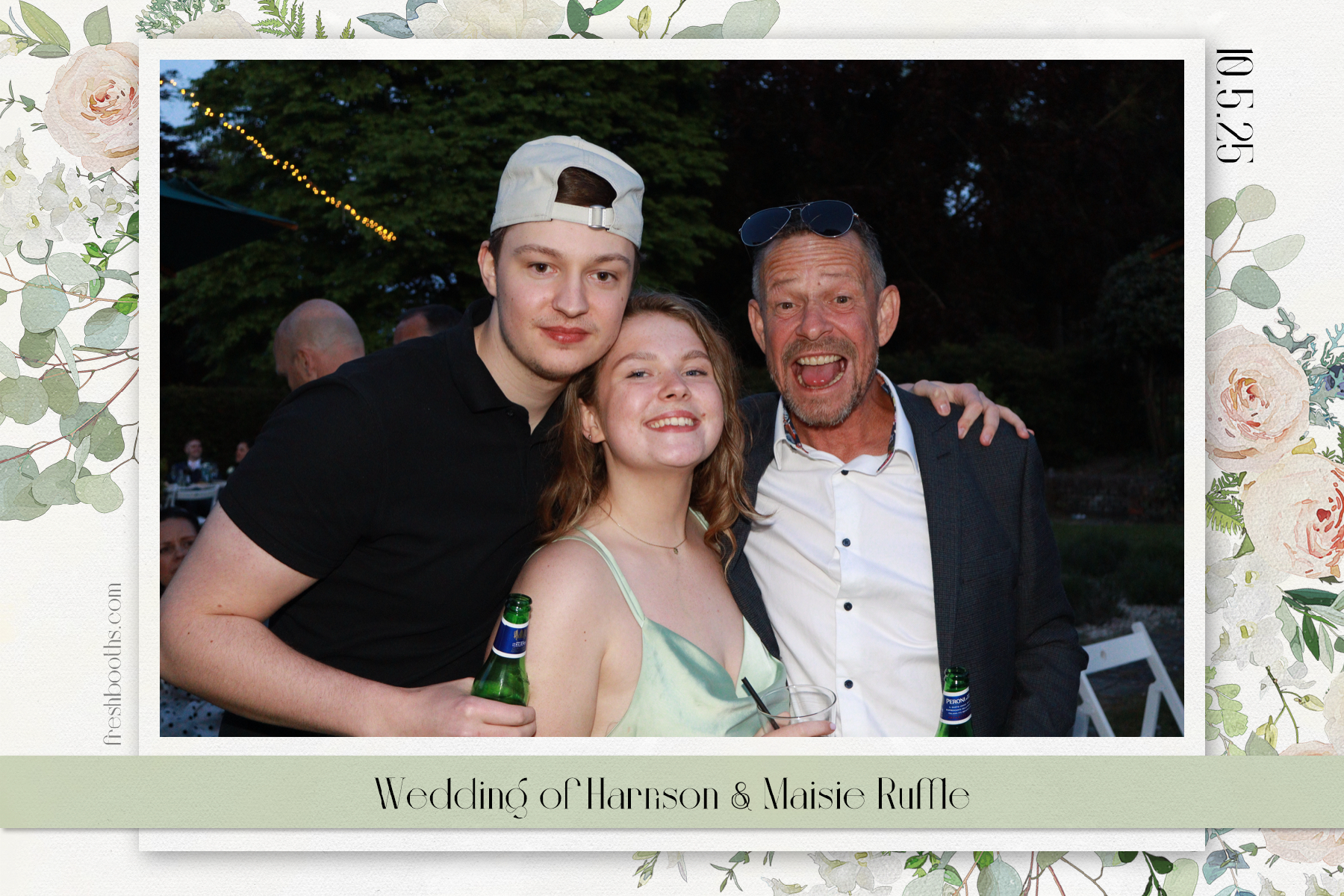 Wedding of Harrison and Maisie | View more photos from the event at gallery.freshbooths.com/u/FreshBooths/Wedding-of-Harrison-and-Maisie