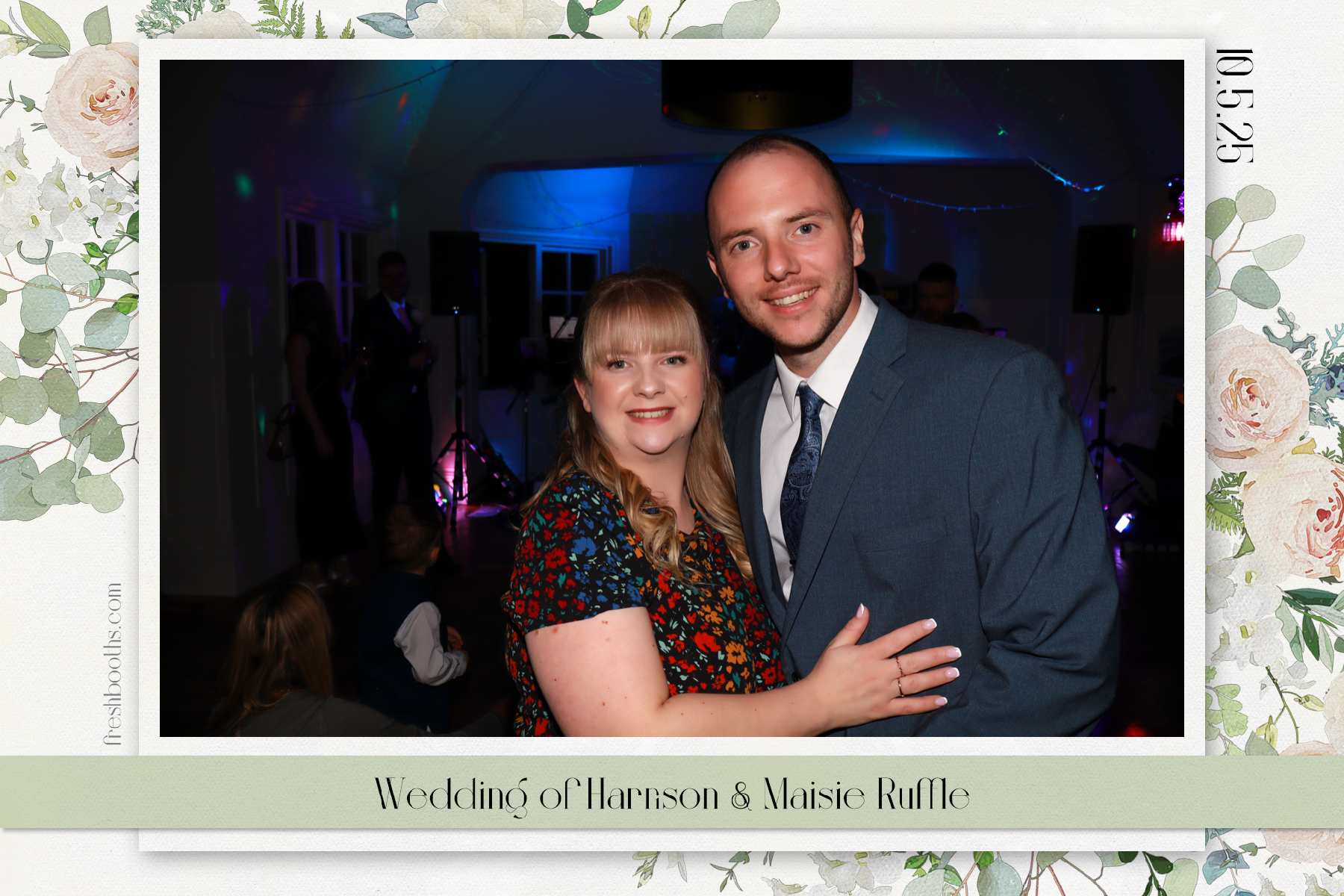 Wedding of Harrison and Maisie | View more photos from the event at gallery.freshbooths.com/u/FreshBooths/Wedding-of-Harrison-and-Maisie