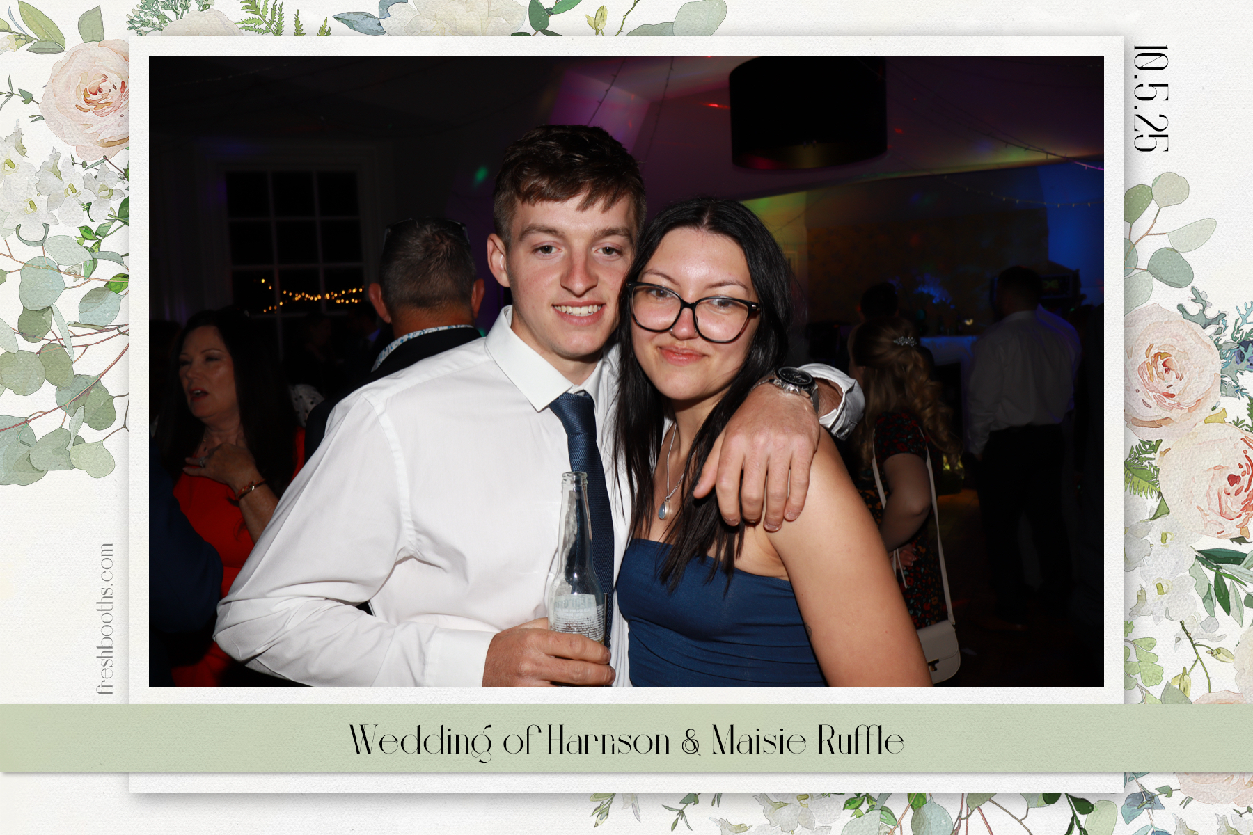Wedding of Harrison and Maisie | View more photos from the event at gallery.freshbooths.com/u/FreshBooths/Wedding-of-Harrison-and-Maisie