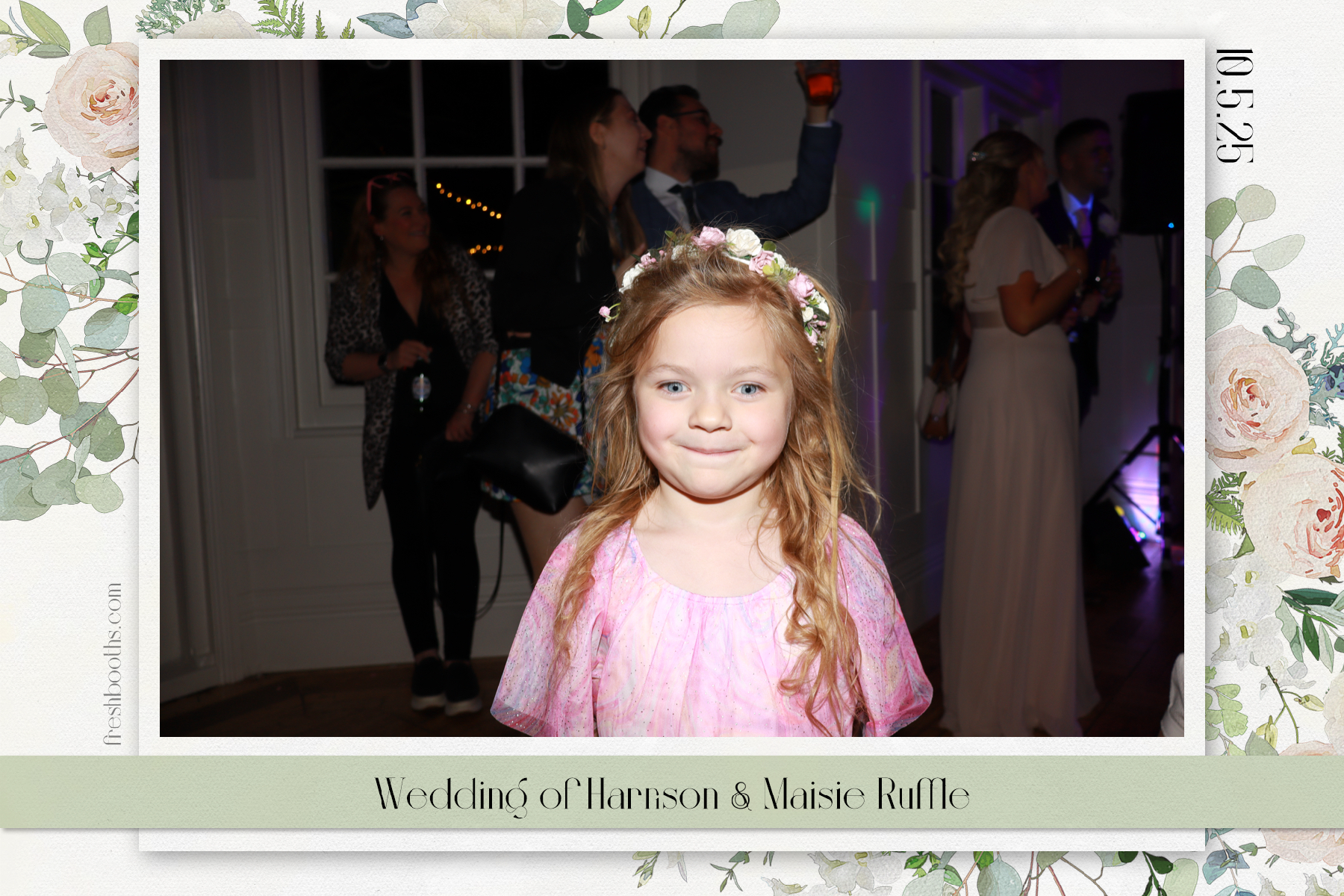 Wedding of Harrison and Maisie | View more photos from the event at gallery.freshbooths.com/u/FreshBooths/Wedding-of-Harrison-and-Maisie