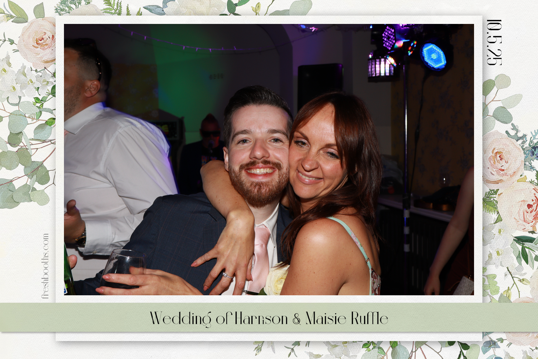 Wedding of Harrison and Maisie | View more photos from the event at gallery.freshbooths.com/u/FreshBooths/Wedding-of-Harrison-and-Maisie