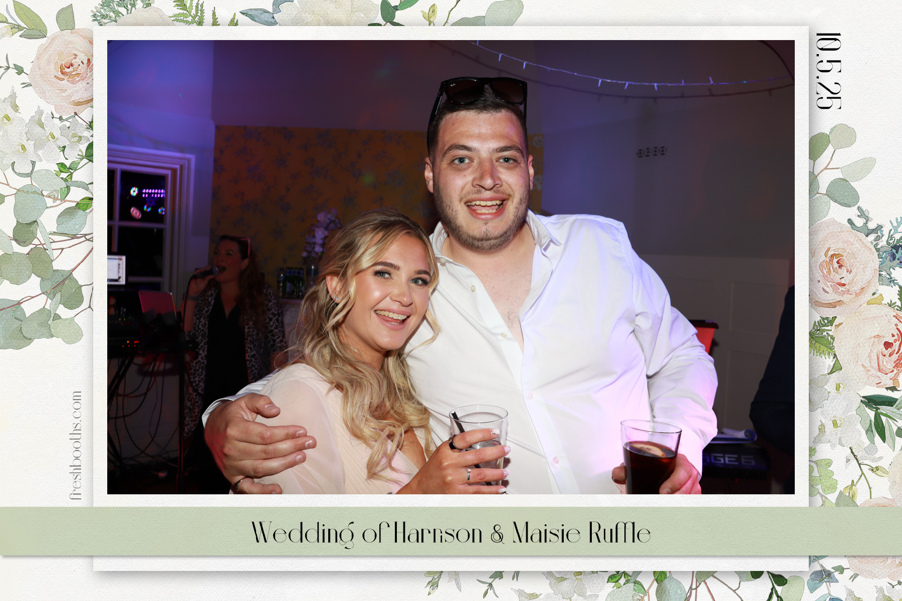 Wedding of Harrison and Maisie | View more photos from the event at gallery.freshbooths.com/u/FreshBooths/Wedding-of-Harrison-and-Maisie