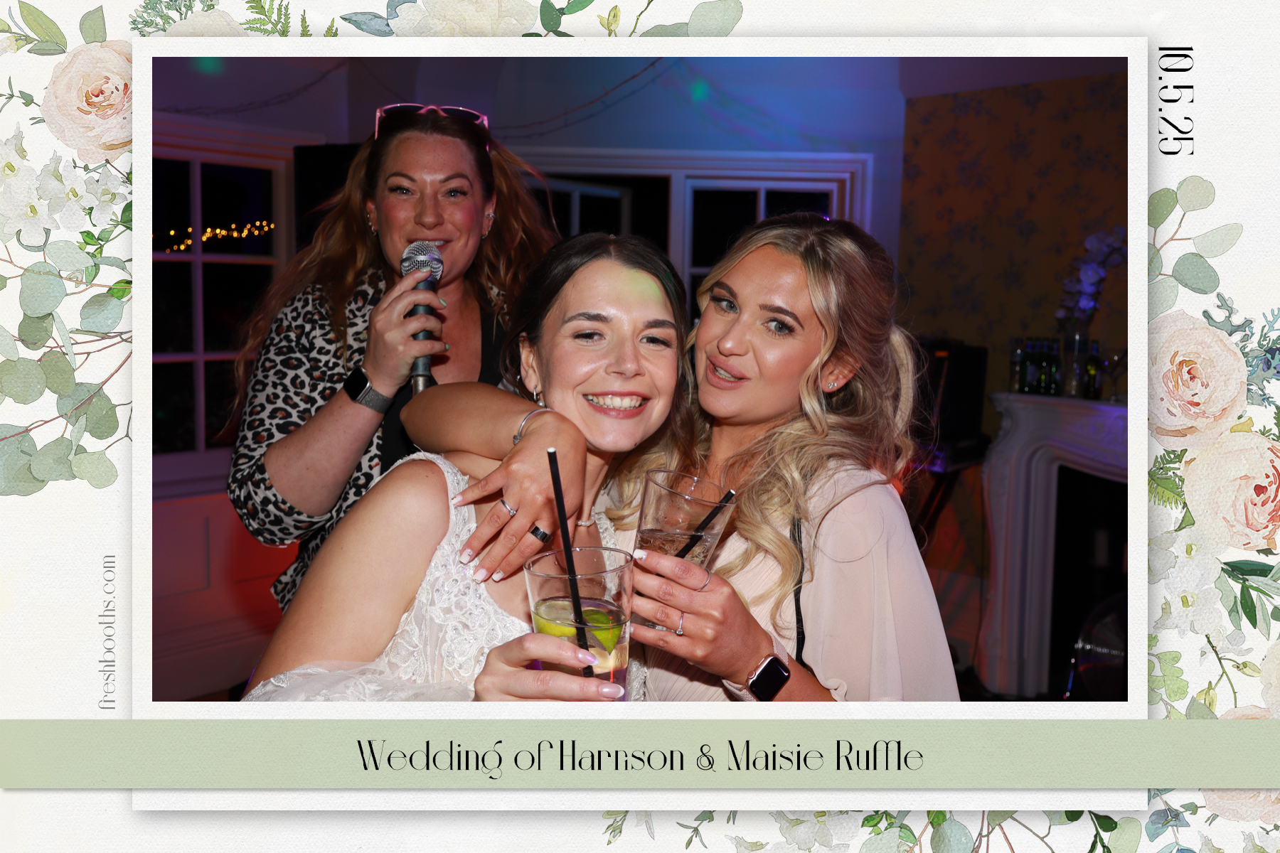 Wedding of Harrison and Maisie | View more photos from the event at gallery.freshbooths.com/u/FreshBooths/Wedding-of-Harrison-and-Maisie