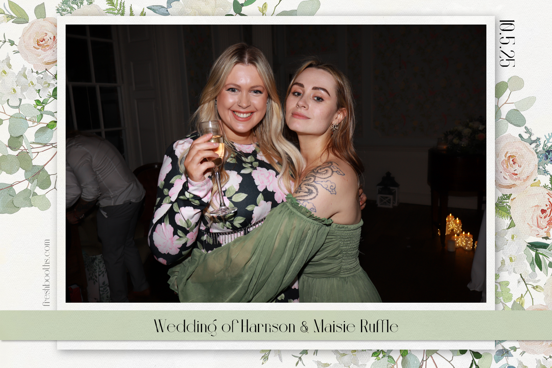 Wedding of Harrison and Maisie | View more photos from the event at gallery.freshbooths.com/u/FreshBooths/Wedding-of-Harrison-and-Maisie