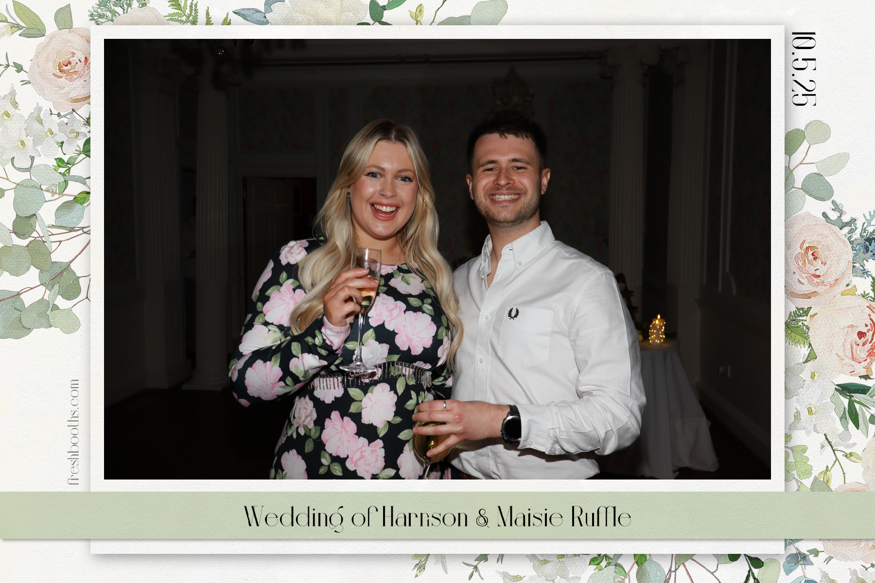 Wedding of Harrison and Maisie | View more photos from the event at gallery.freshbooths.com/u/FreshBooths/Wedding-of-Harrison-and-Maisie