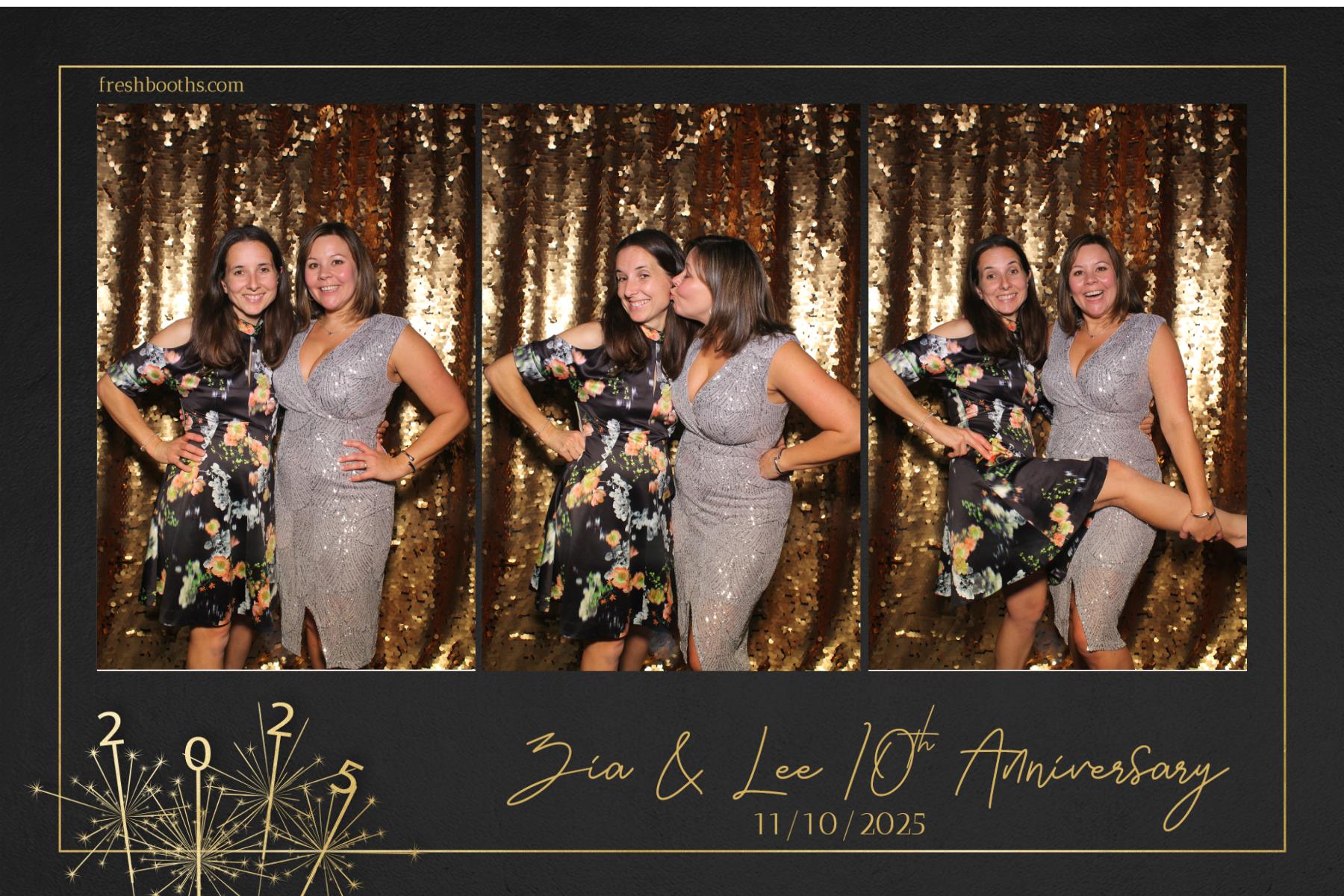 Zia & Lee 10 Year Wedding Anniversary  | View more photos from the event at gallery.freshbooths.com/u/FreshBooths/Zia-Lee-10-Year-Wedding-Anniversary