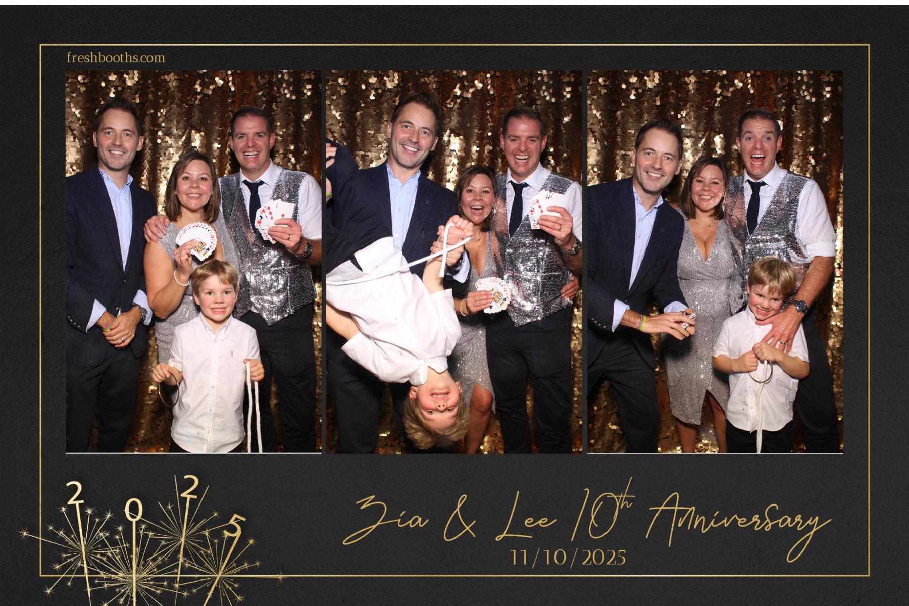 Zia & Lee 10 Year Wedding Anniversary  | View more photos from the event at gallery.freshbooths.com/u/FreshBooths/Zia-Lee-10-Year-Wedding-Anniversary