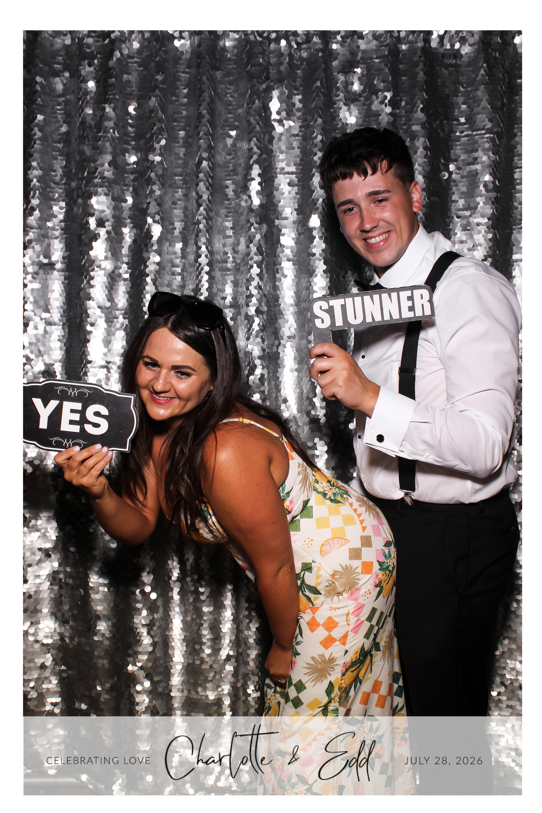 Charlotte & Edd  Wedding | View more photos from the event at gallery.freshbooths.com/u/FreshBooths/Charlotte-Edd-Wedding