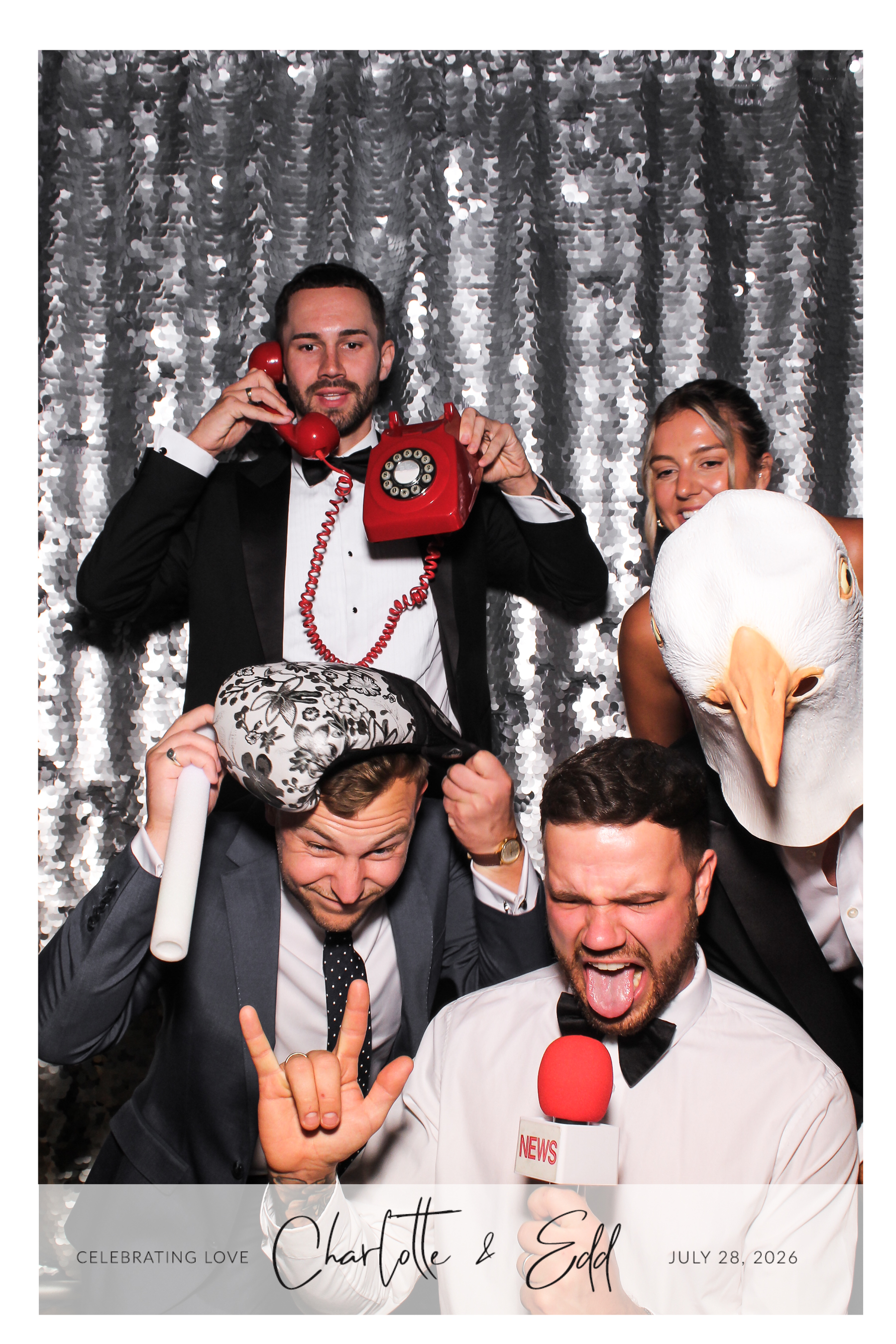 Charlotte & Edd  Wedding | View more photos from the event at gallery.freshbooths.com/u/FreshBooths/Charlotte-Edd-Wedding