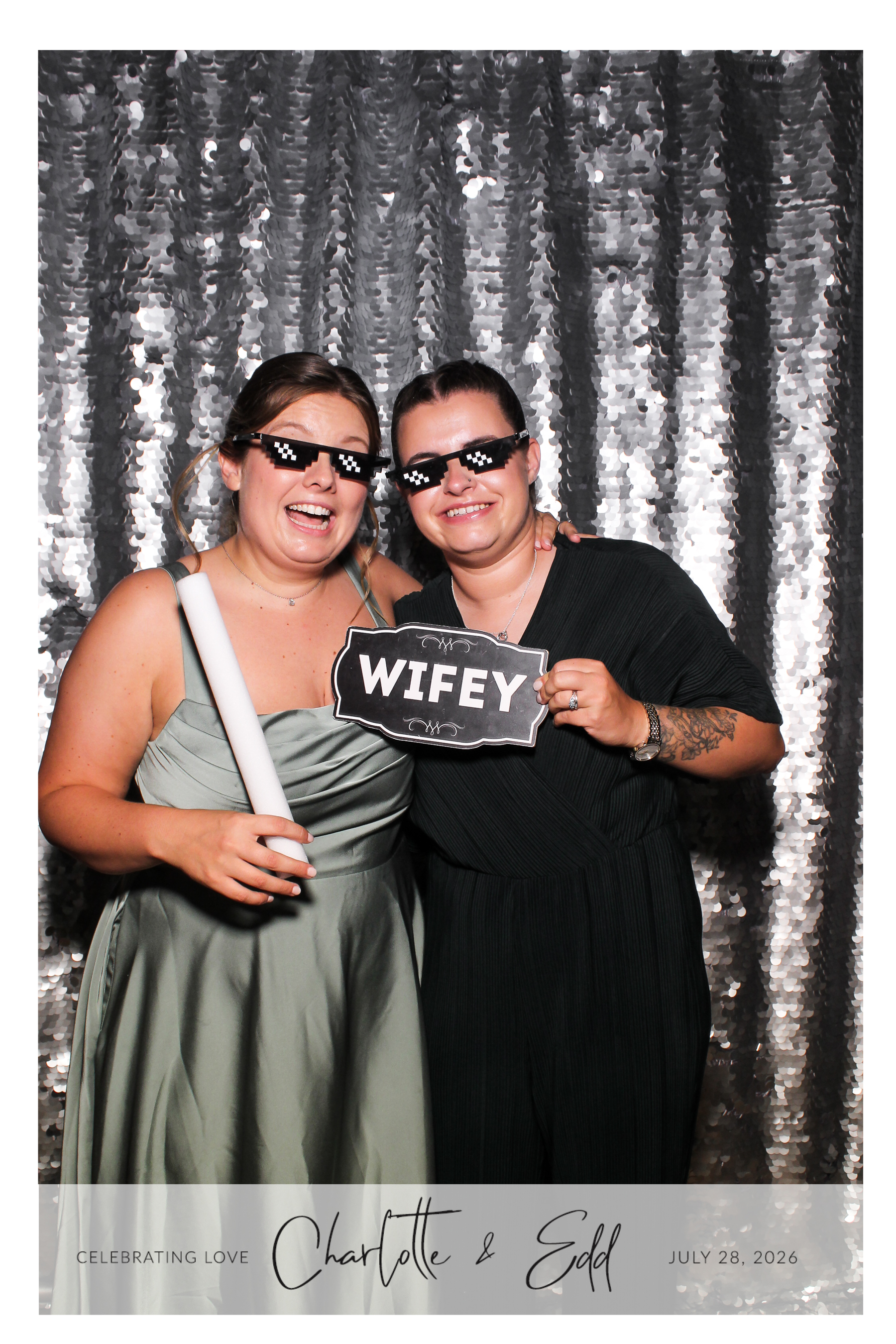 Charlotte & Edd  Wedding | View more photos from the event at gallery.freshbooths.com/u/FreshBooths/Charlotte-Edd-Wedding
