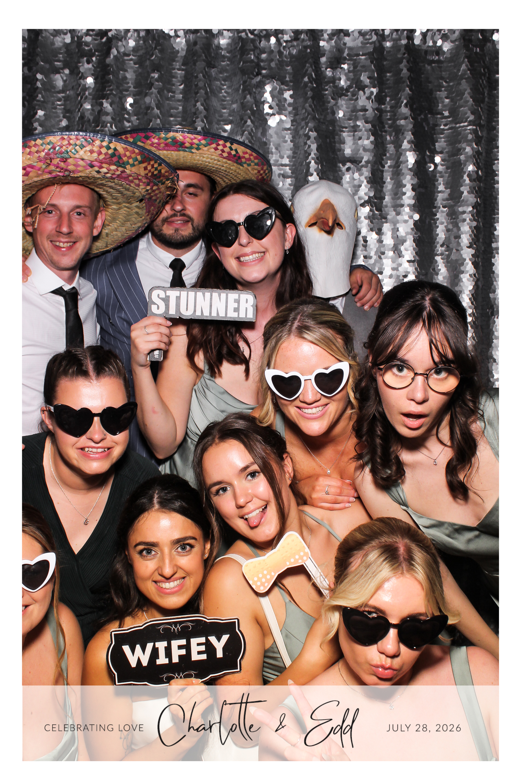 Charlotte & Edd  Wedding | View more photos from the event at gallery.freshbooths.com/u/FreshBooths/Charlotte-Edd-Wedding
