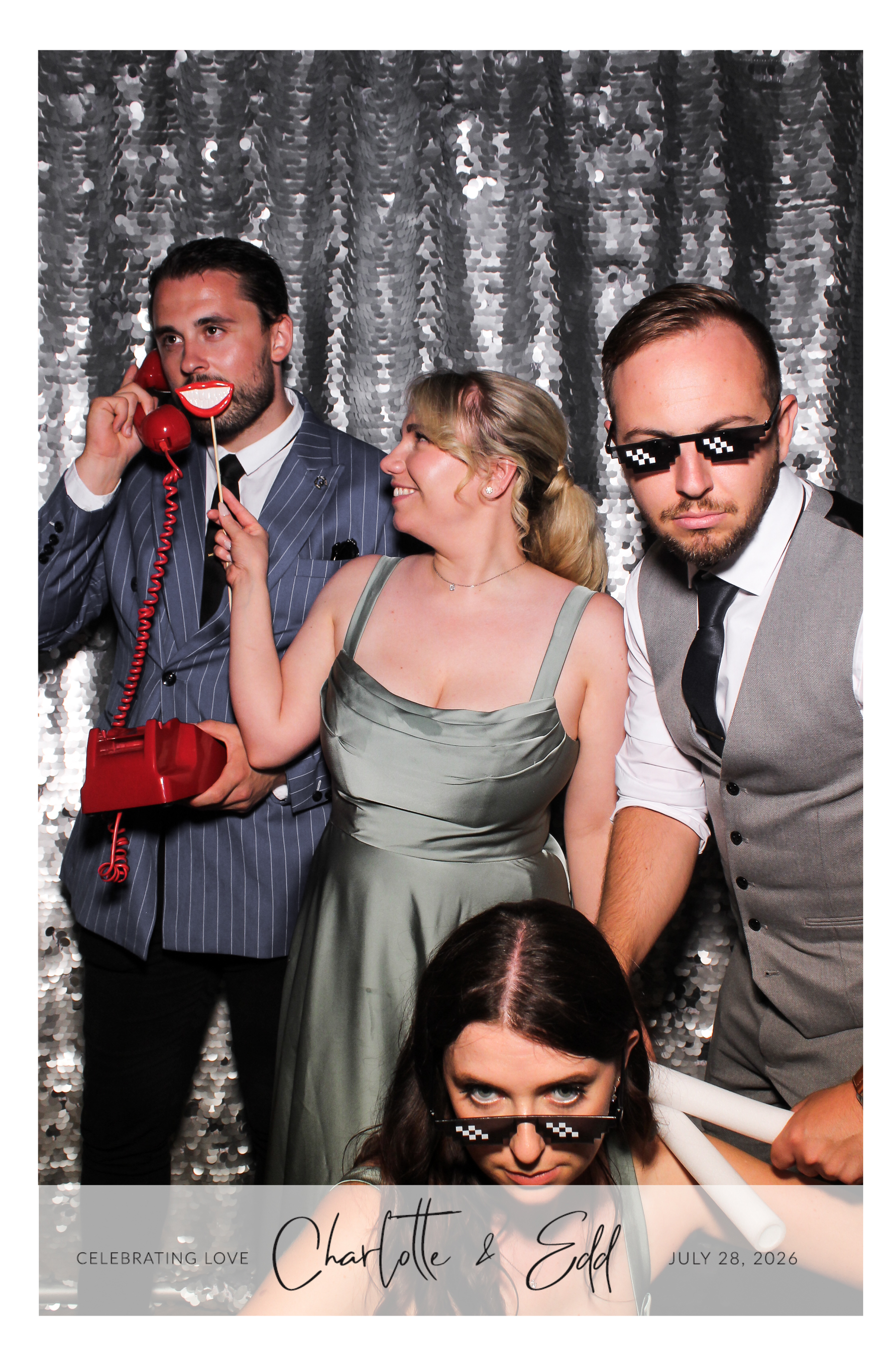 Charlotte & Edd  Wedding | View more photos from the event at gallery.freshbooths.com/u/FreshBooths/Charlotte-Edd-Wedding