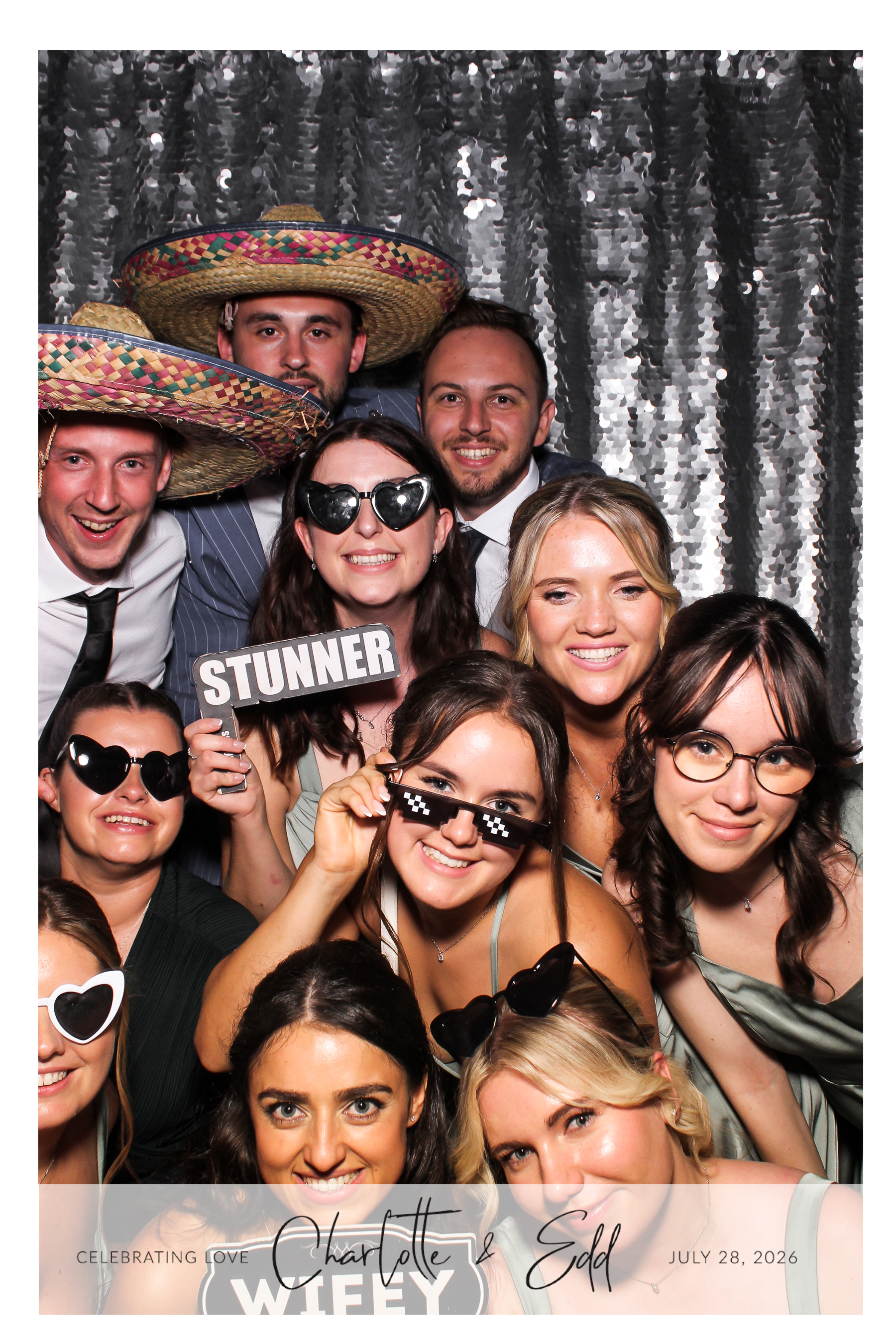 Charlotte & Edd  Wedding | View more photos from the event at gallery.freshbooths.com/u/FreshBooths/Charlotte-Edd-Wedding