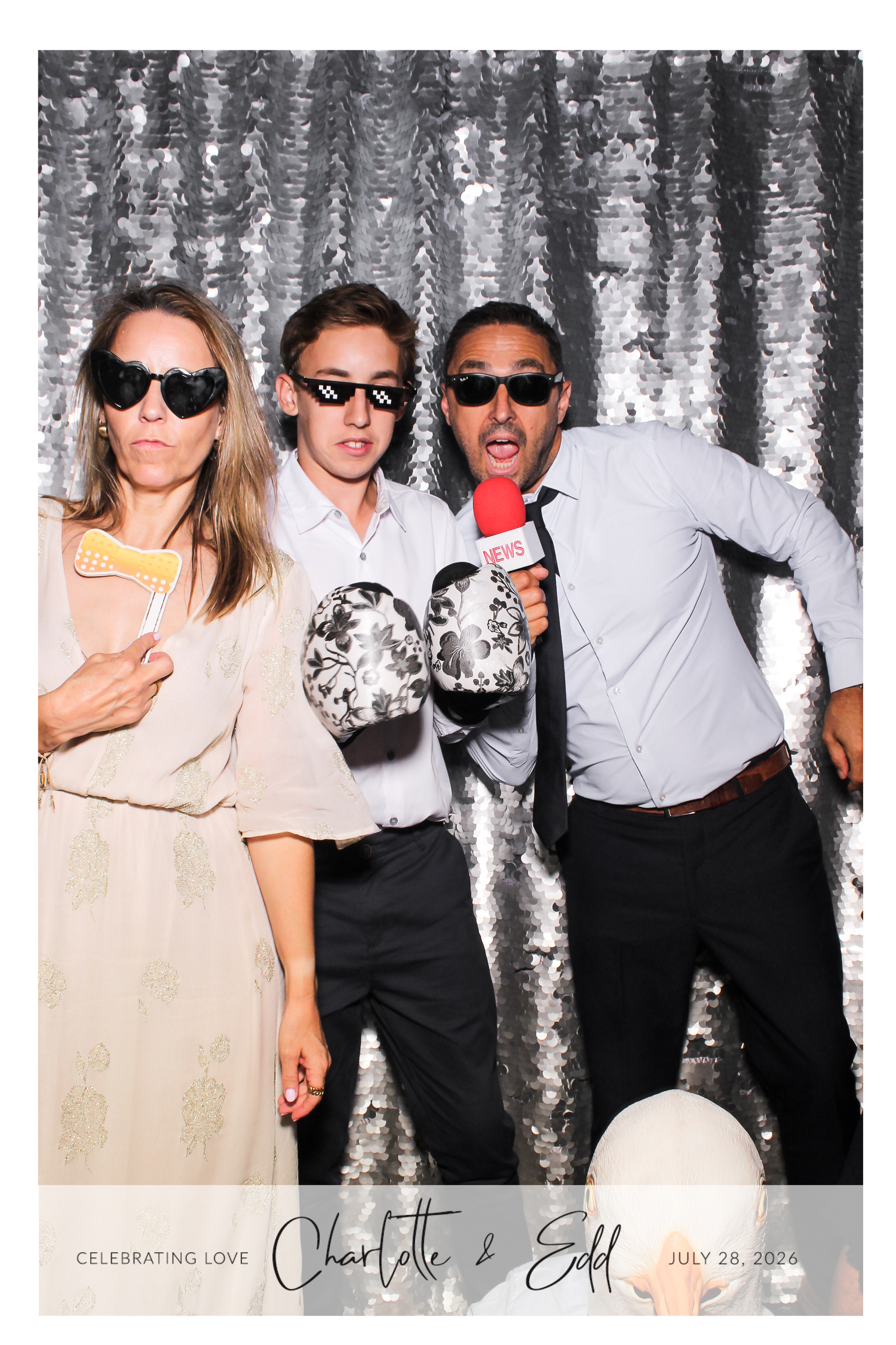 Charlotte & Edd  Wedding | View more photos from the event at gallery.freshbooths.com/u/FreshBooths/Charlotte-Edd-Wedding
