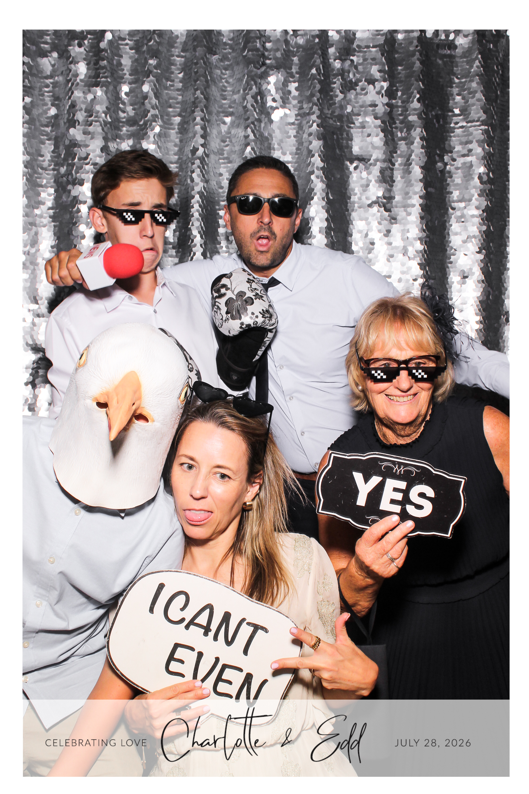 Charlotte & Edd  Wedding | View more photos from the event at gallery.freshbooths.com/u/FreshBooths/Charlotte-Edd-Wedding