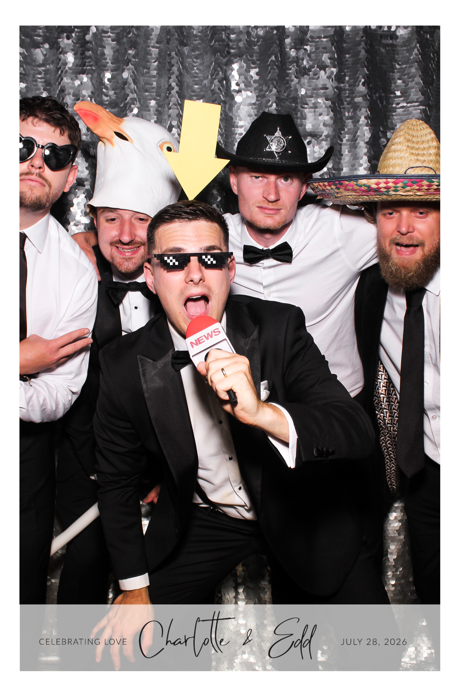 Charlotte & Edd  Wedding | View more photos from the event at gallery.freshbooths.com/u/FreshBooths/Charlotte-Edd-Wedding