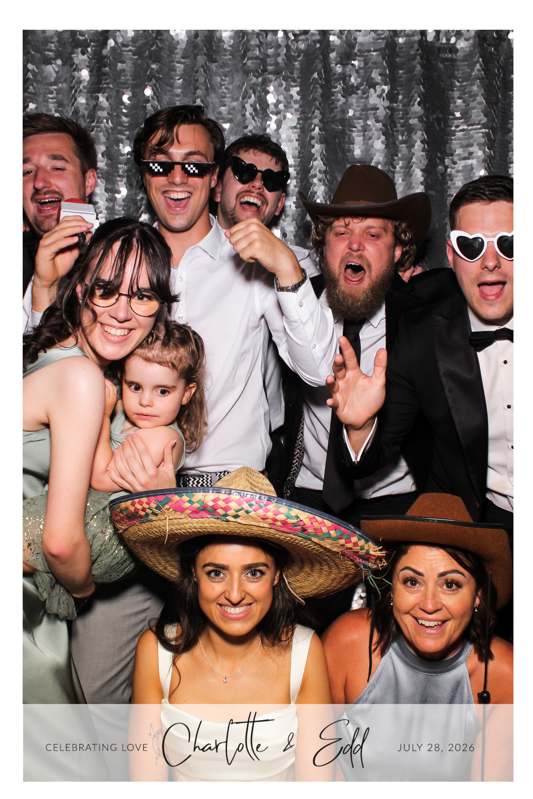 Charlotte & Edd  Wedding | View more photos from the event at gallery.freshbooths.com/u/FreshBooths/Charlotte-Edd-Wedding