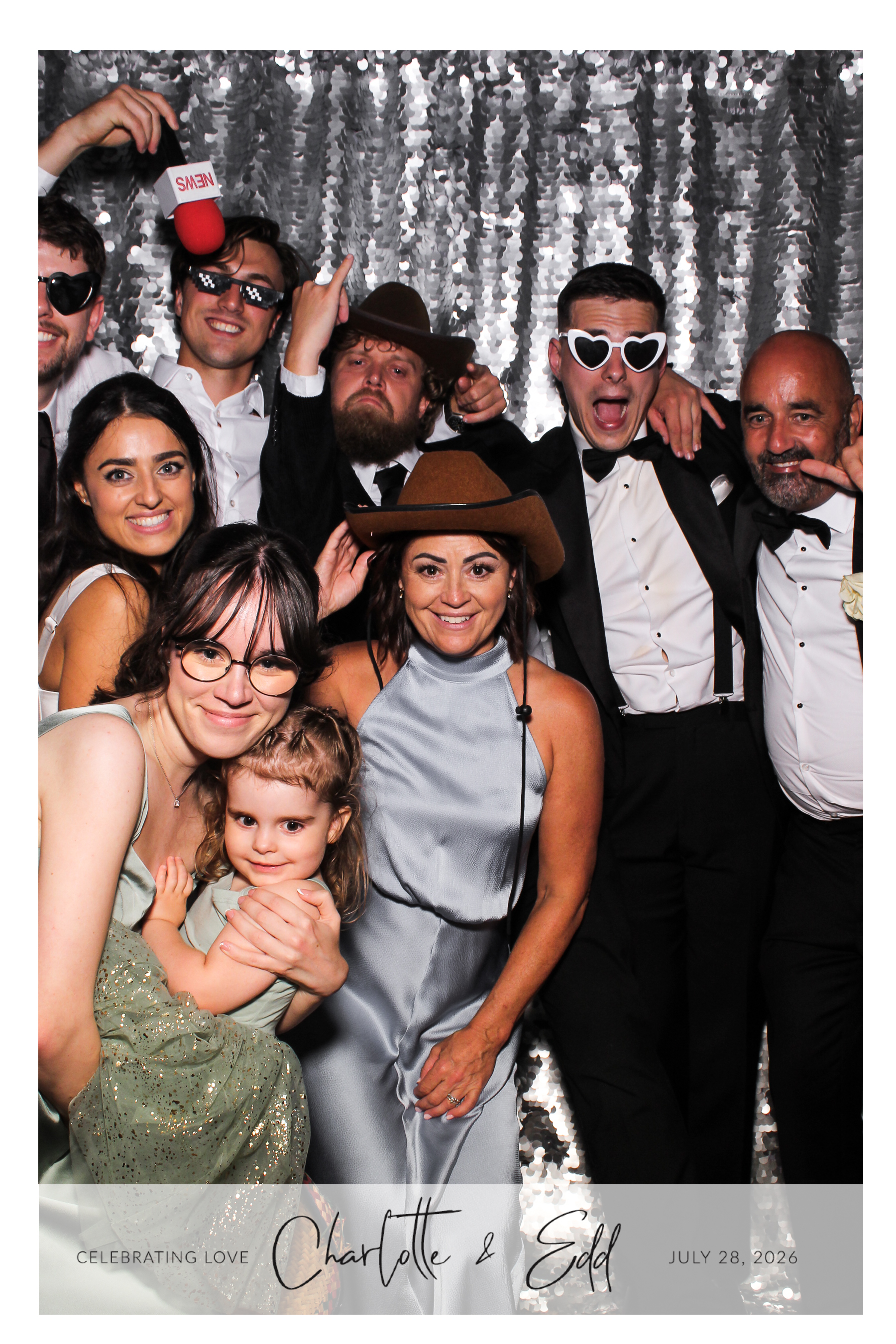 Charlotte & Edd  Wedding | View more photos from the event at gallery.freshbooths.com/u/FreshBooths/Charlotte-Edd-Wedding