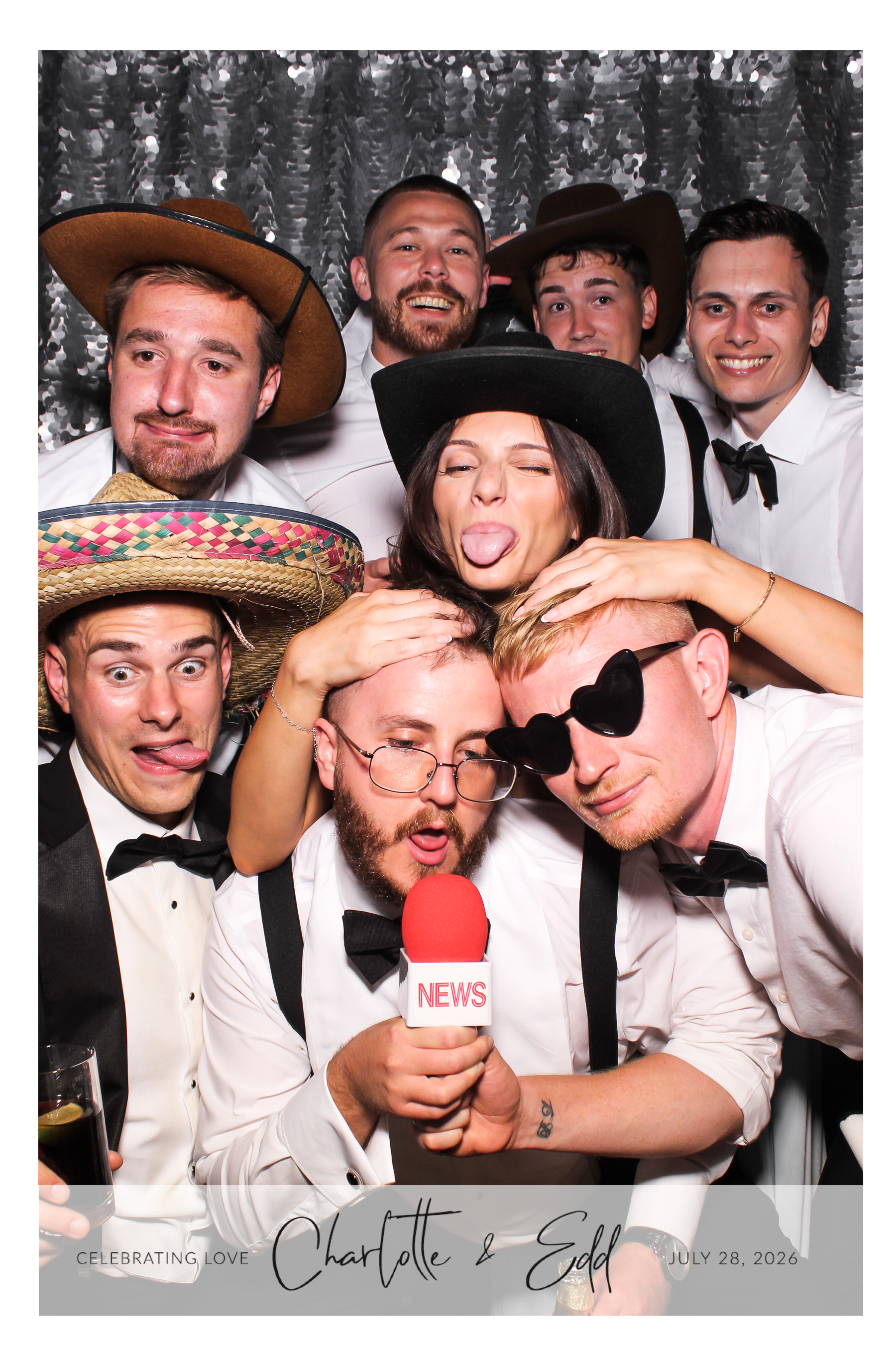 Charlotte & Edd  Wedding | View more photos from the event at gallery.freshbooths.com/u/FreshBooths/Charlotte-Edd-Wedding