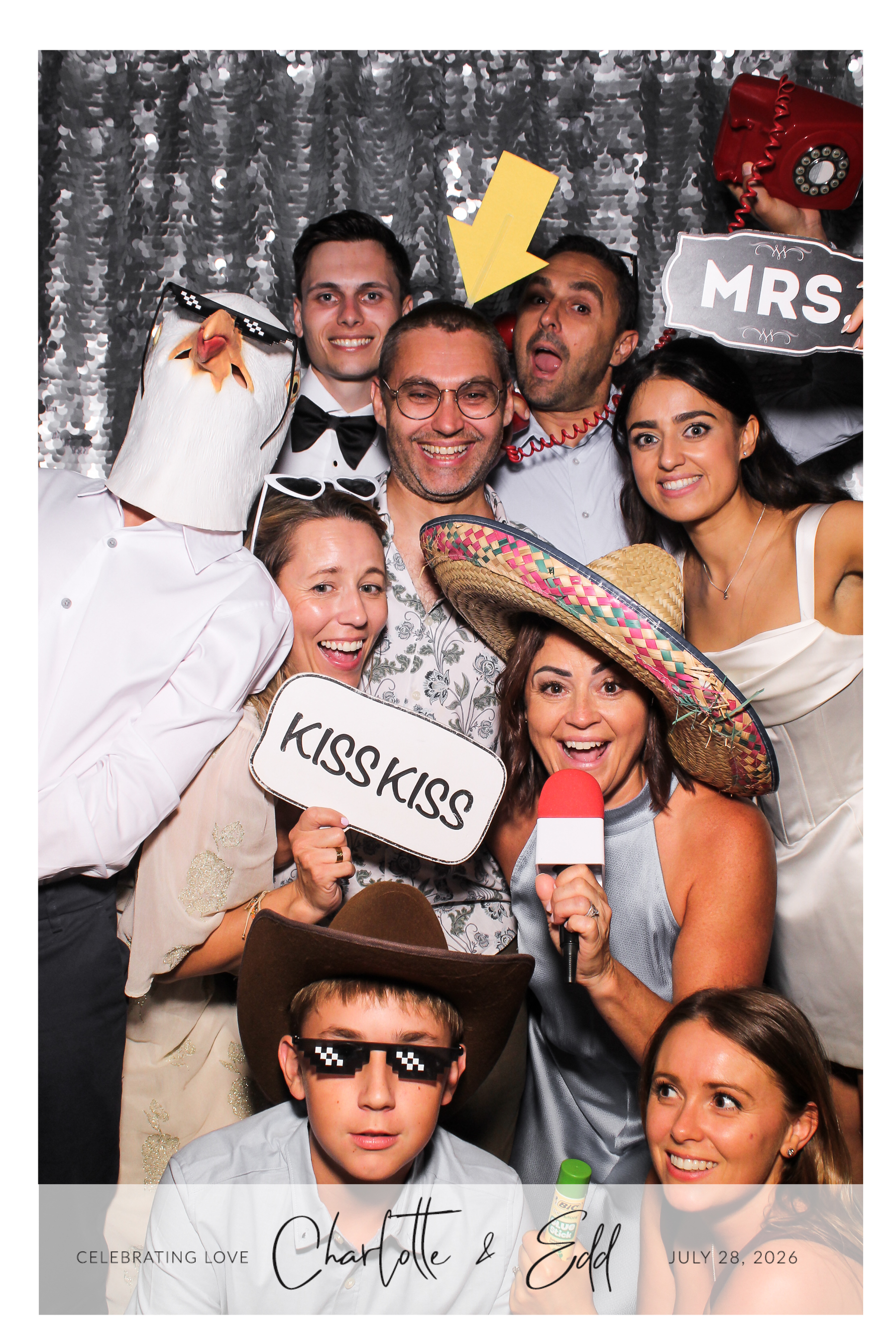 Charlotte & Edd  Wedding | View more photos from the event at gallery.freshbooths.com/u/FreshBooths/Charlotte-Edd-Wedding
