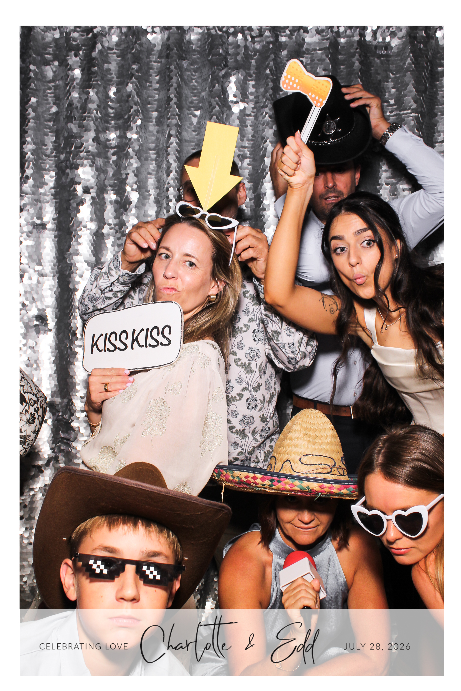 Charlotte & Edd  Wedding | View more photos from the event at gallery.freshbooths.com/u/FreshBooths/Charlotte-Edd-Wedding