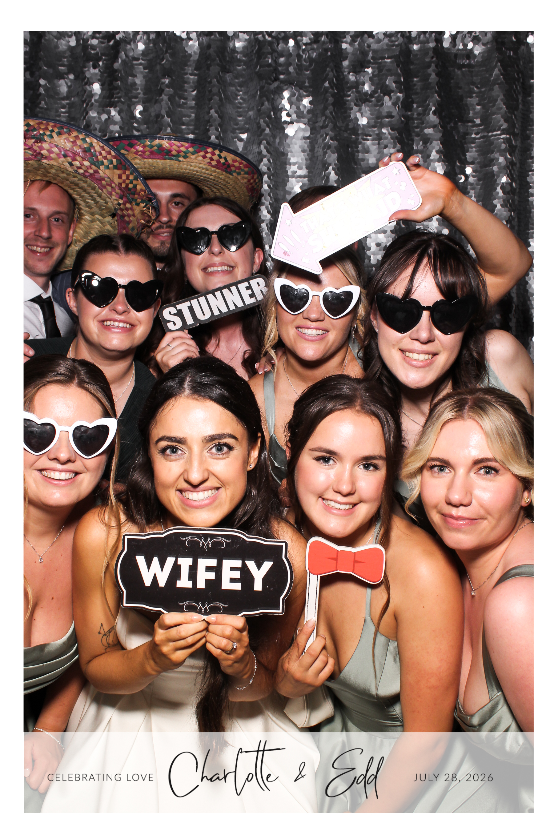 Charlotte & Edd  Wedding | View more photos from the event at gallery.freshbooths.com/u/FreshBooths/Charlotte-Edd-Wedding