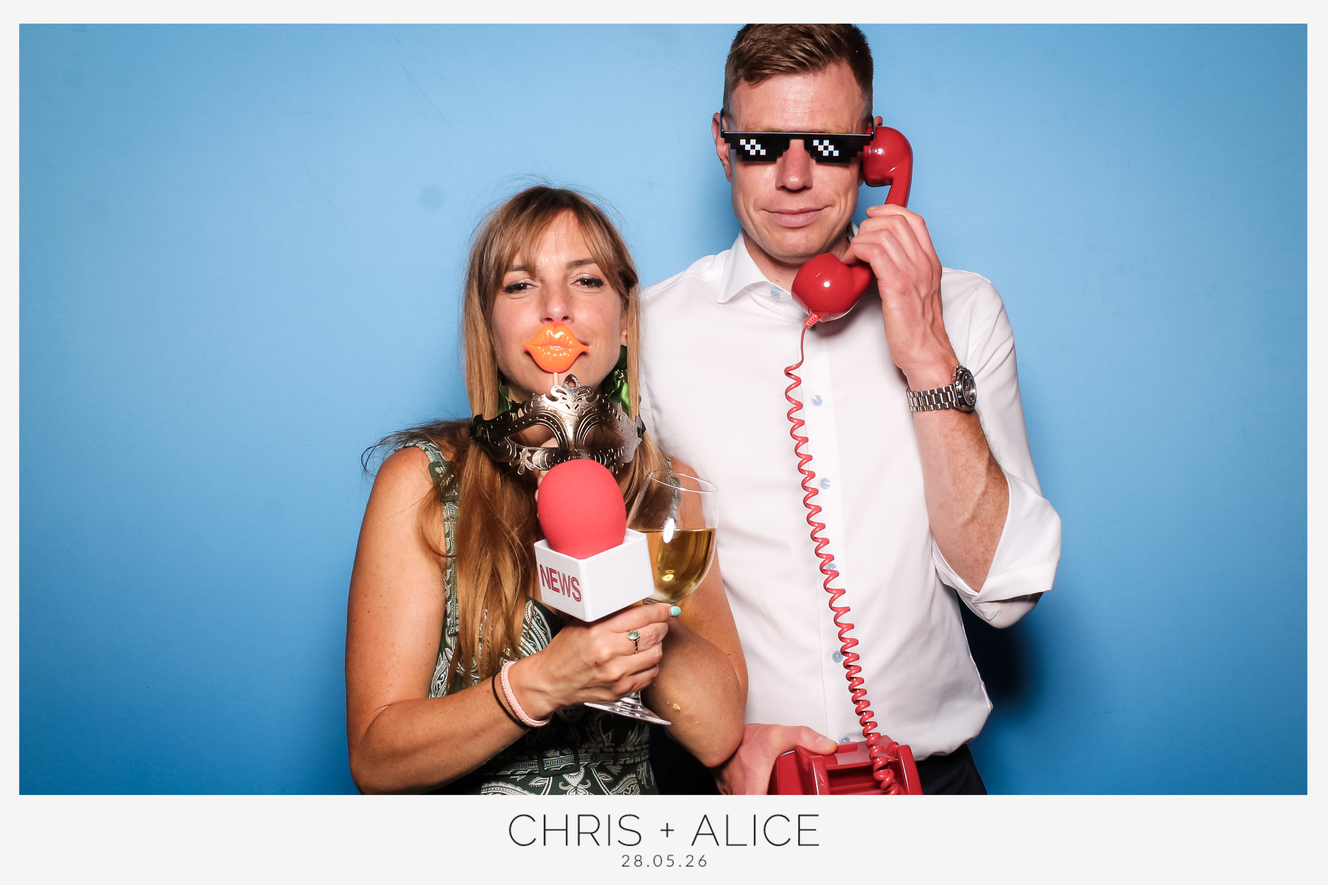 Chris & Alice Wedding | View more photos from the event at gallery.freshbooths.com/u/FreshBooths/Chris-Alice-Wedding