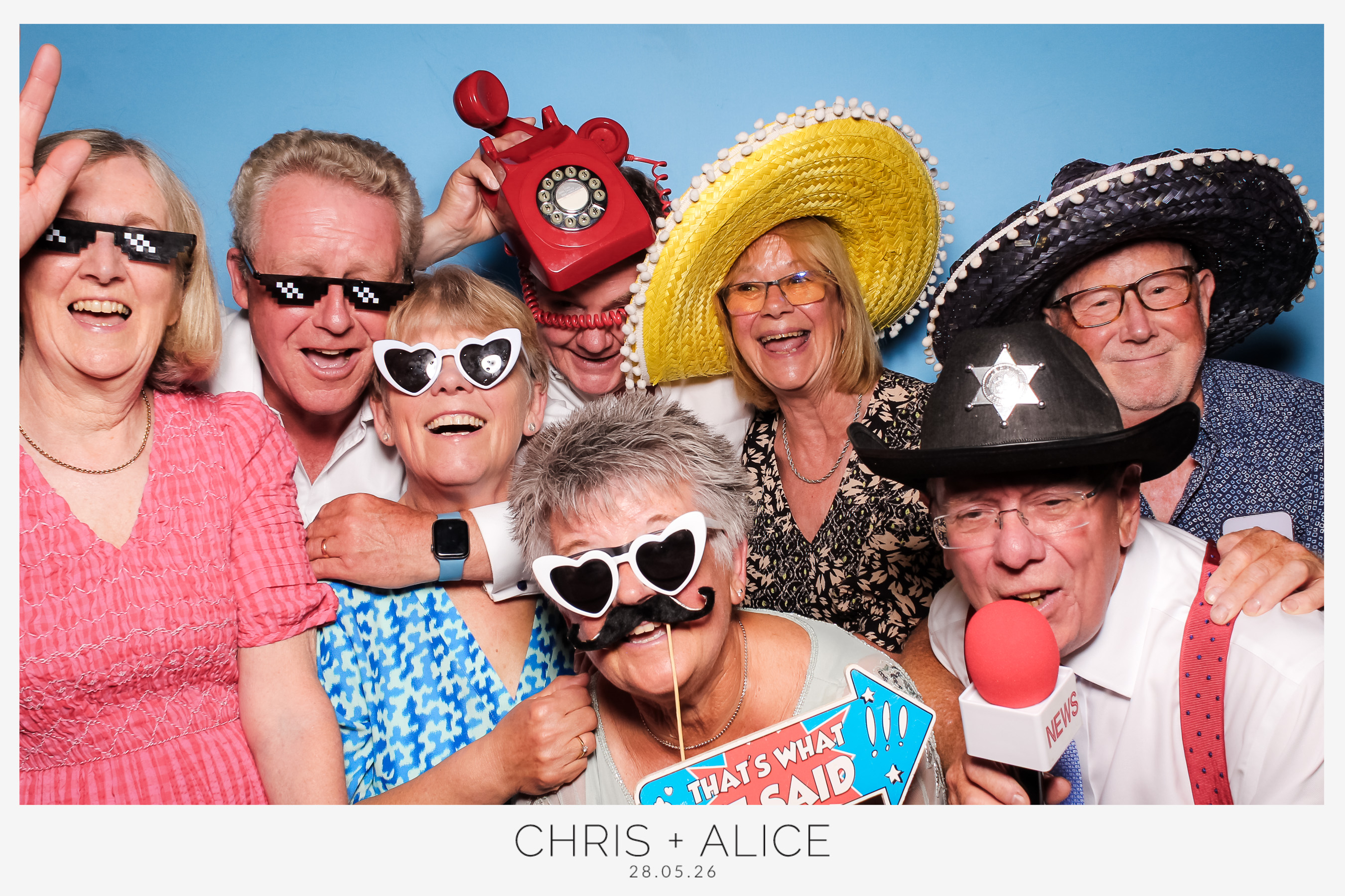 Chris & Alice Wedding | View more photos from the event at gallery.freshbooths.com/u/FreshBooths/Chris-Alice-Wedding