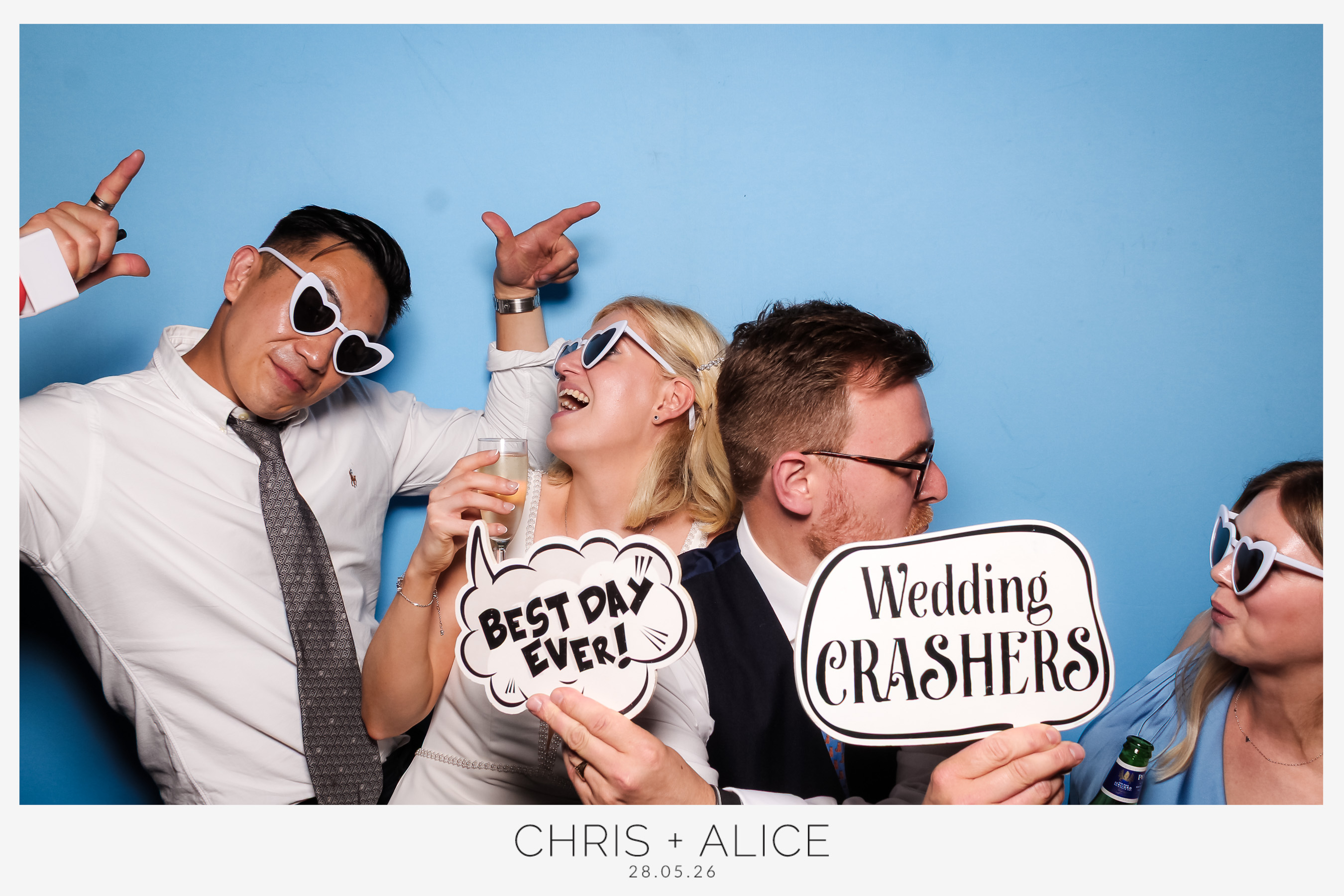 Chris & Alice Wedding | View more photos from the event at gallery.freshbooths.com/u/FreshBooths/Chris-Alice-Wedding