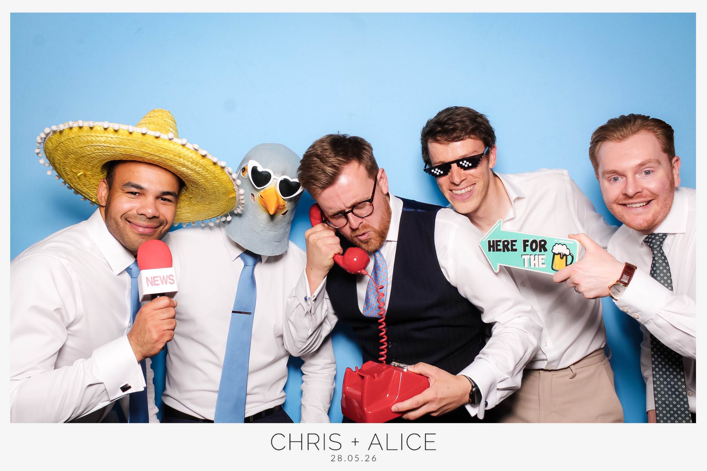 Chris & Alice Wedding | View more photos from the event at gallery.freshbooths.com/u/FreshBooths/Chris-Alice-Wedding