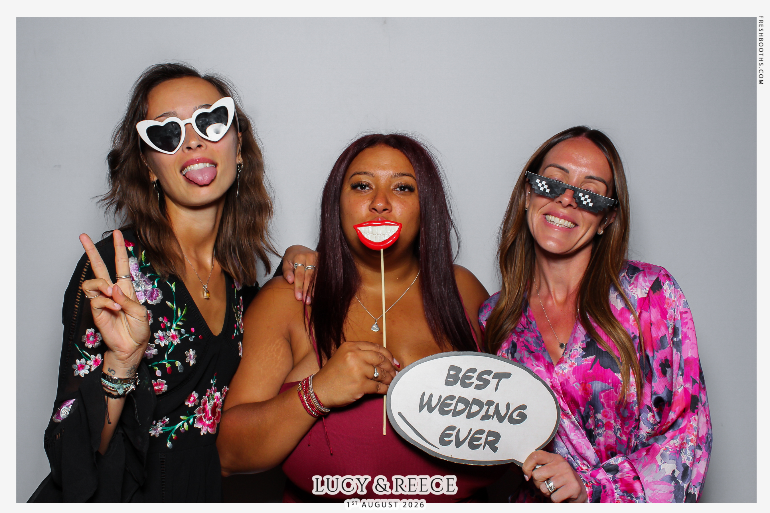 Reece & Lucy Wedding | View more photos from the event at gallery.freshbooths.com/u/FreshBooths/Reece-Lucy-Wedding
