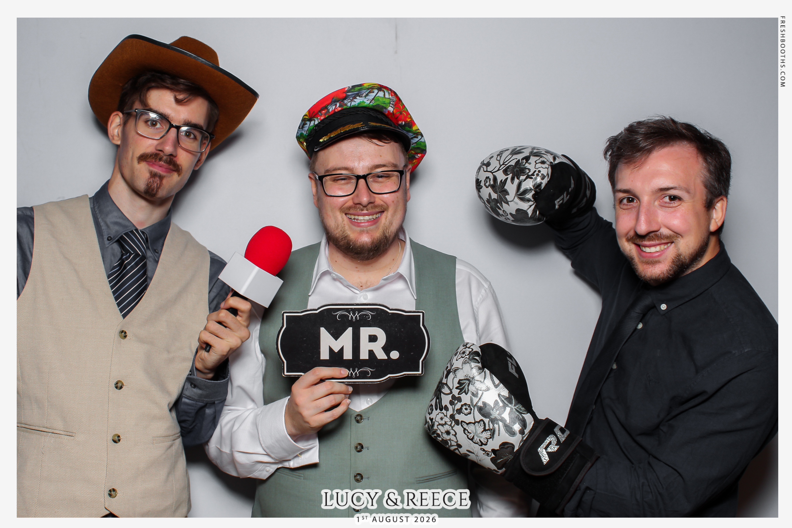 Reece & Lucy Wedding | View more photos from the event at gallery.freshbooths.com/u/FreshBooths/Reece-Lucy-Wedding