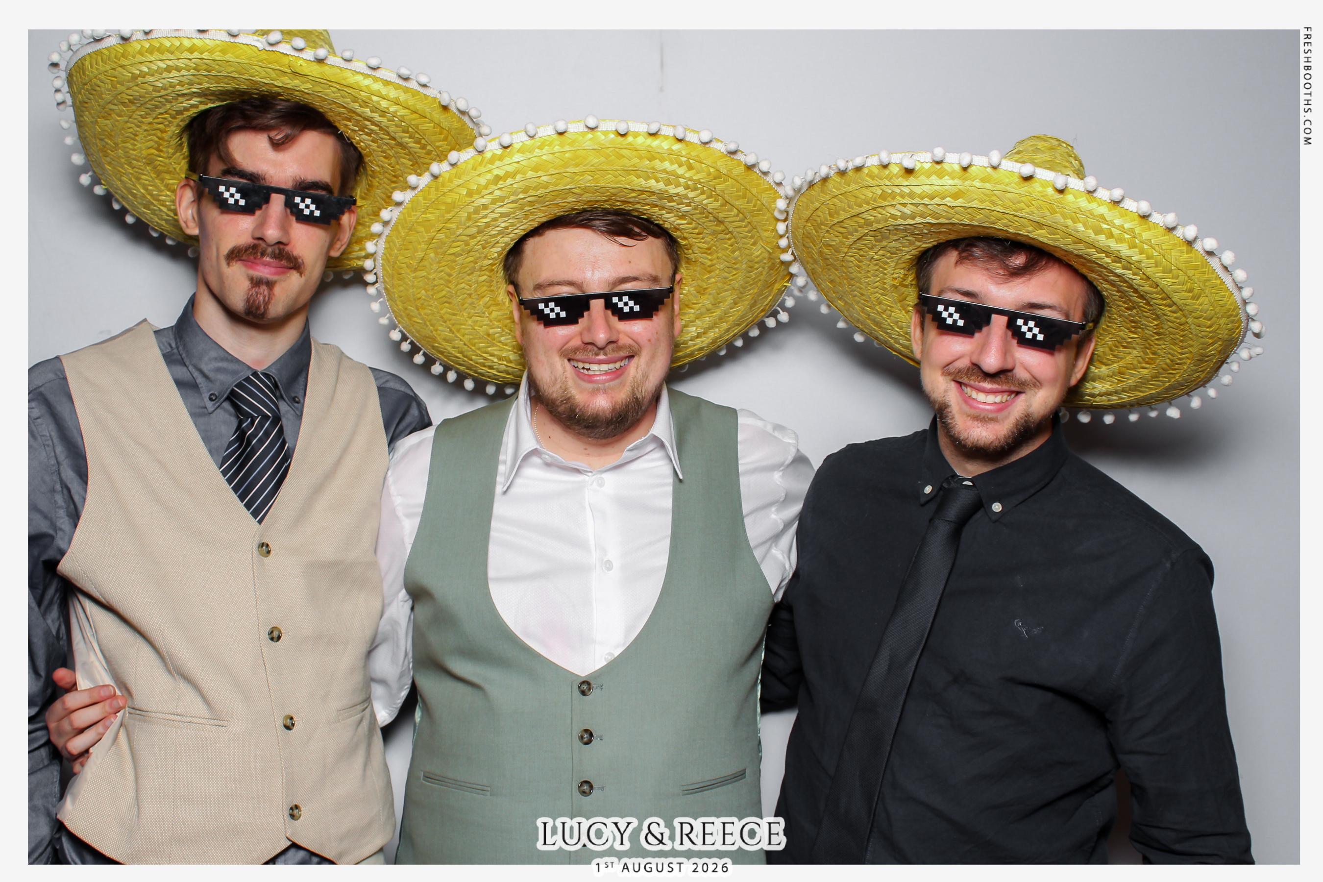 Reece & Lucy Wedding | View more photos from the event at gallery.freshbooths.com/u/FreshBooths/Reece-Lucy-Wedding