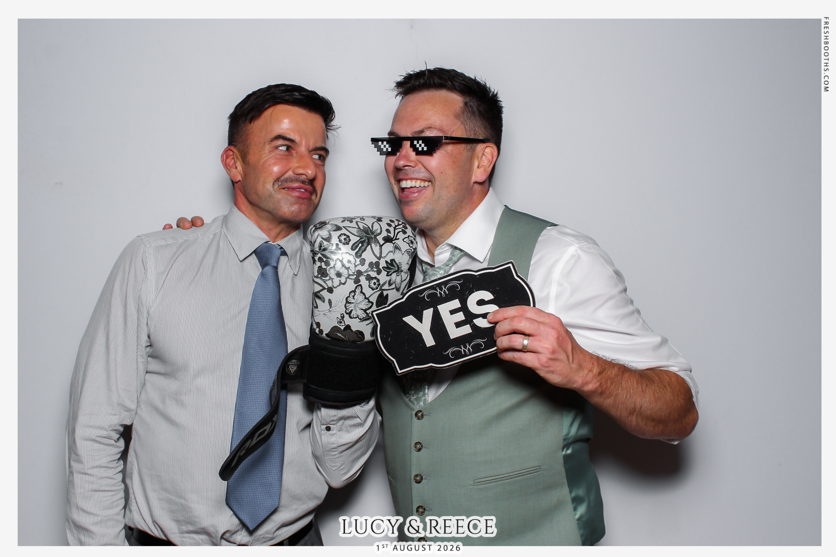 Reece & Lucy Wedding | View more photos from the event at gallery.freshbooths.com/u/FreshBooths/Reece-Lucy-Wedding